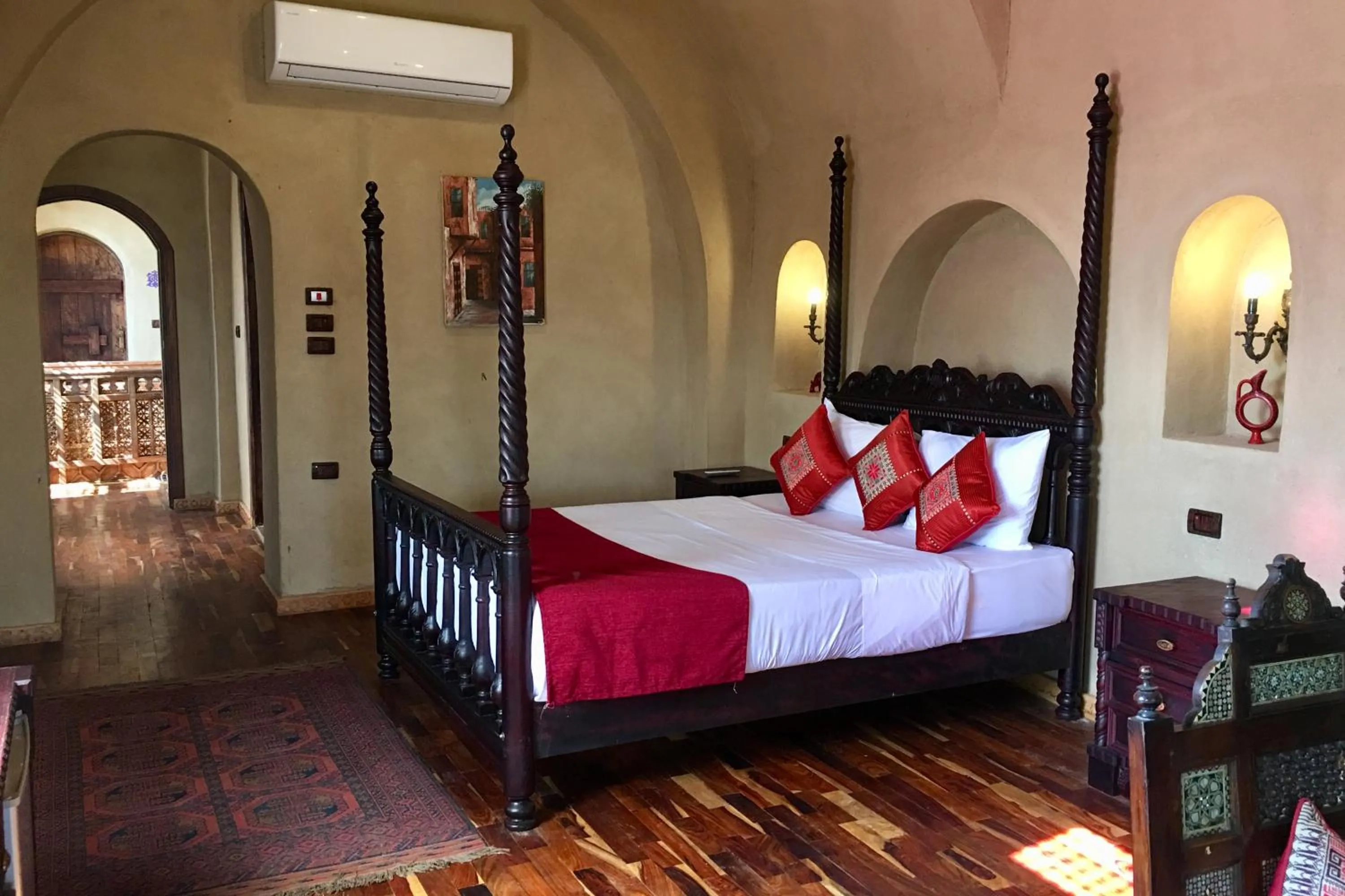 Bed in Djorff Palace