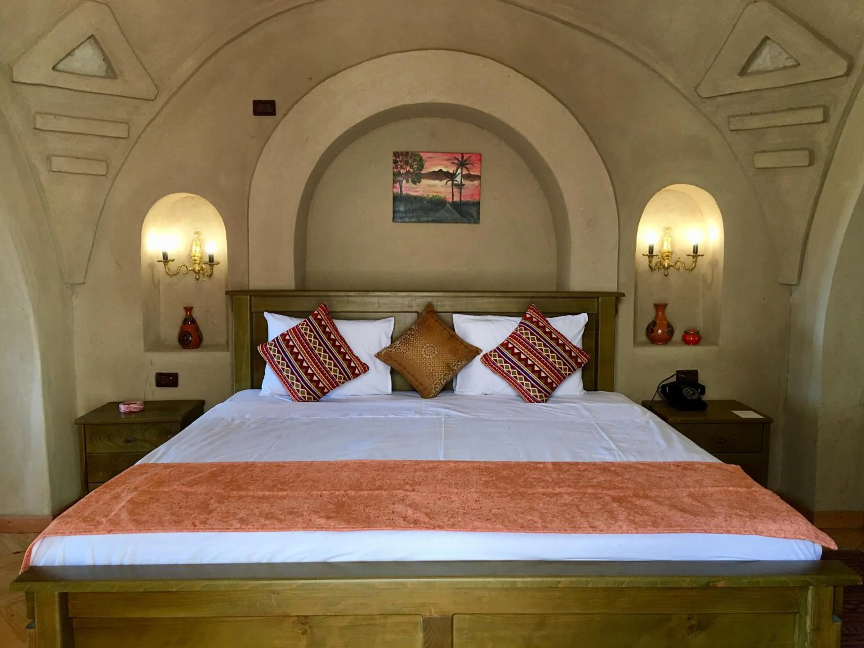 Bed in Djorff Palace