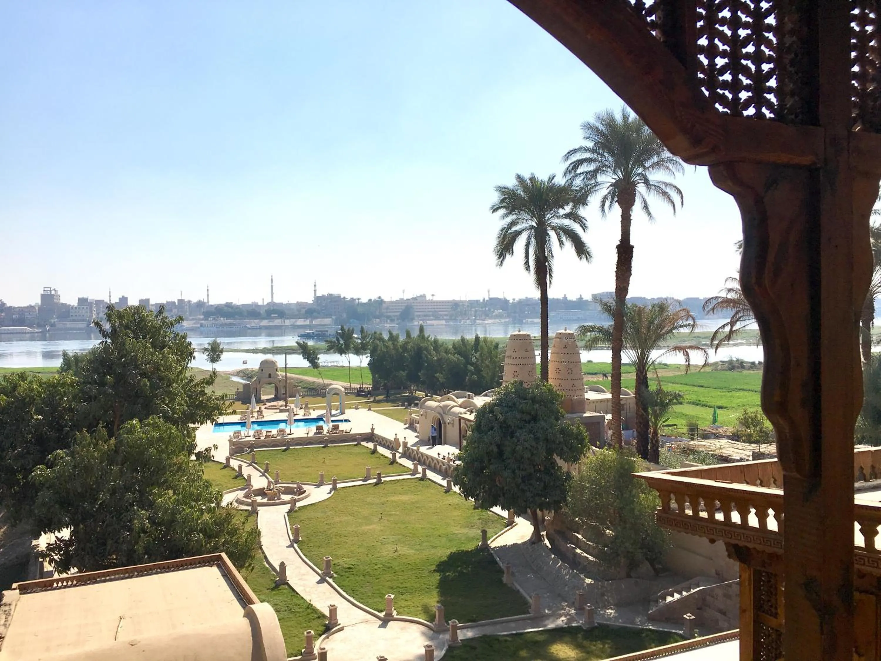 River view in Djorff Palace