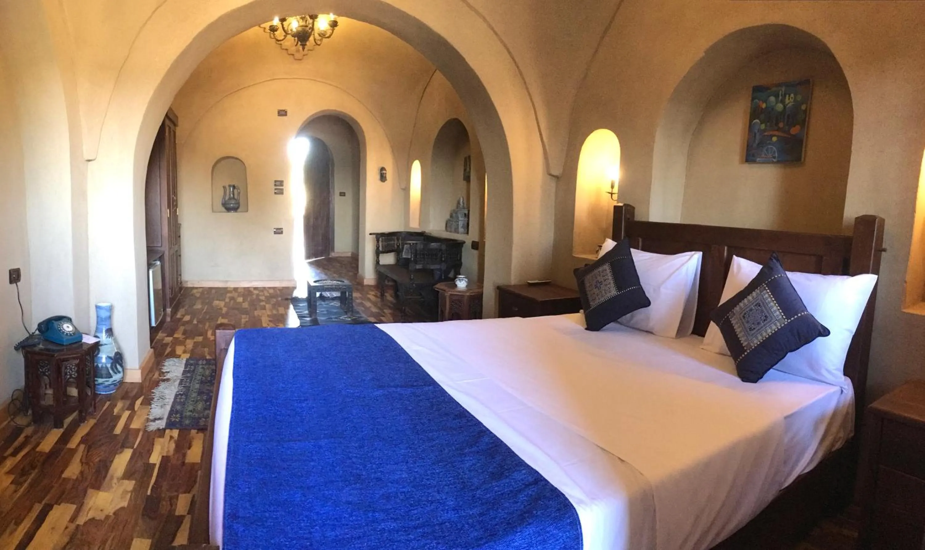 Bed in Djorff Palace