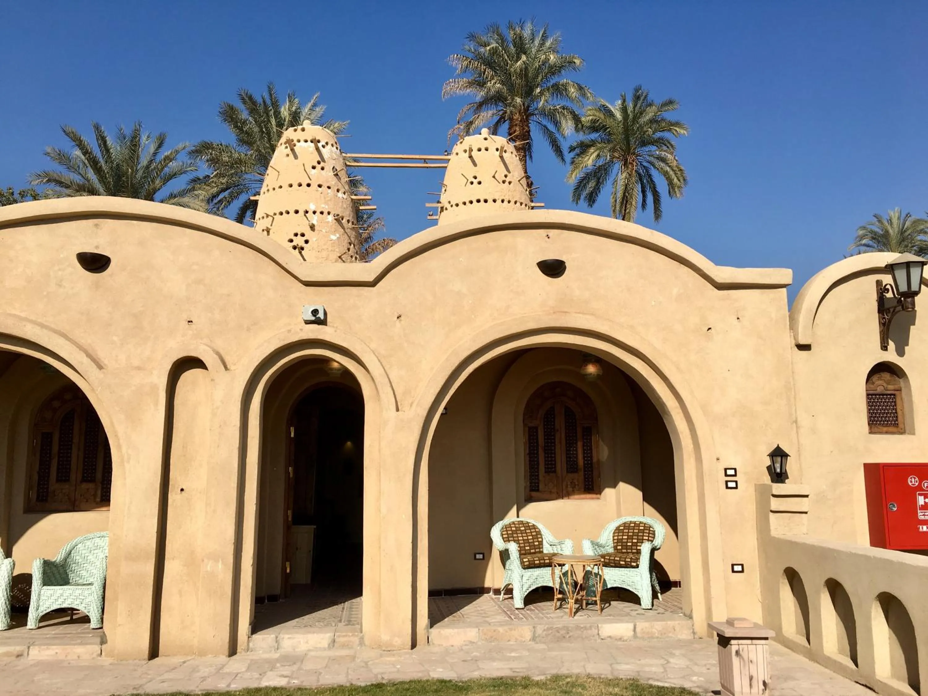 Patio in Djorff Palace