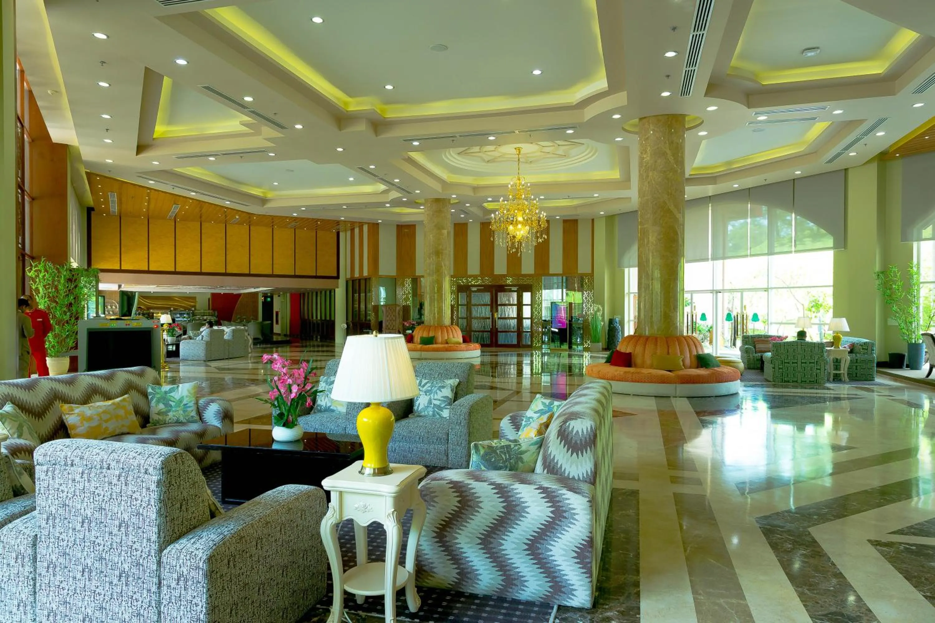 Lobby or reception in Grand Sultan Tea Resort & Golf