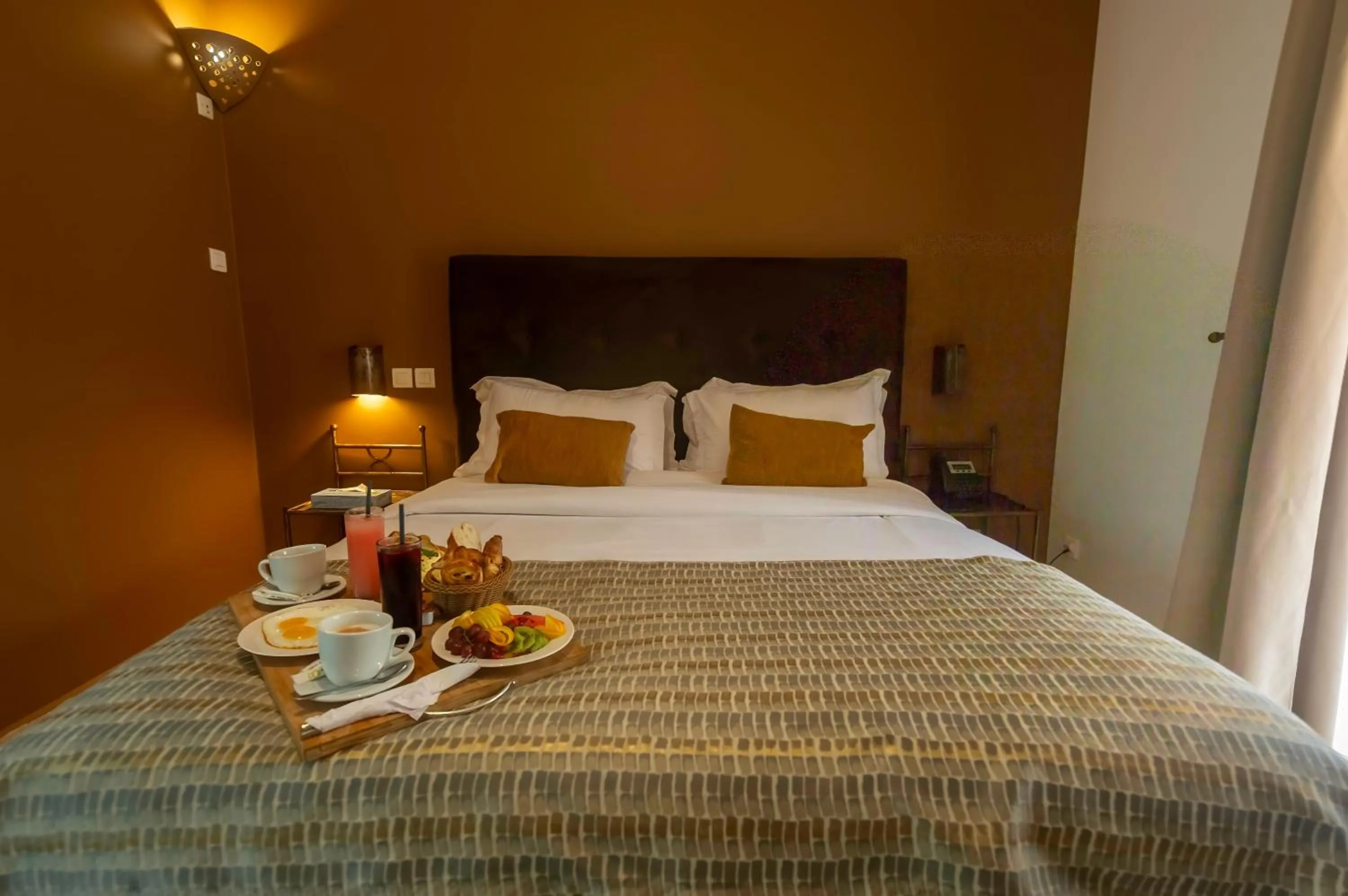 Bedroom, Bed in Airport Hotel Casino du Cap-vert