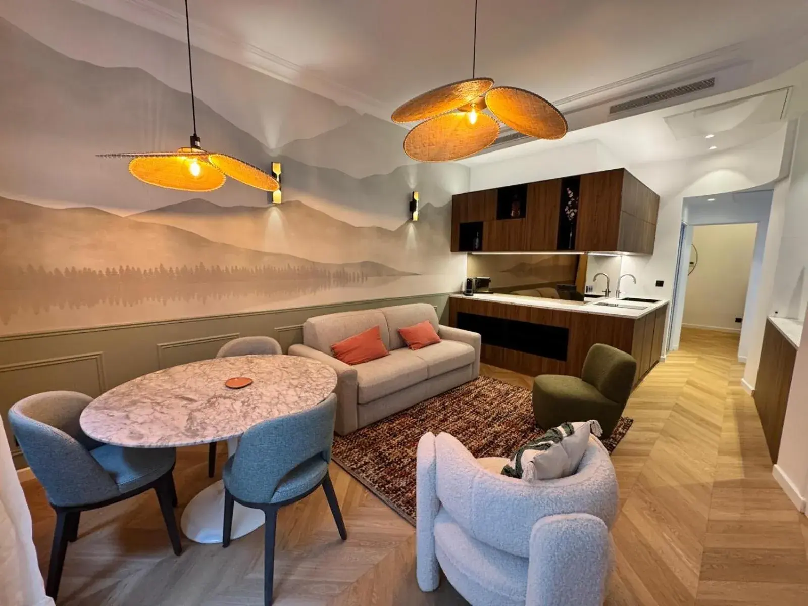 Living room in Hôtel Etoile Trocadéro Living room in Hôtel Etoile Trocadéro