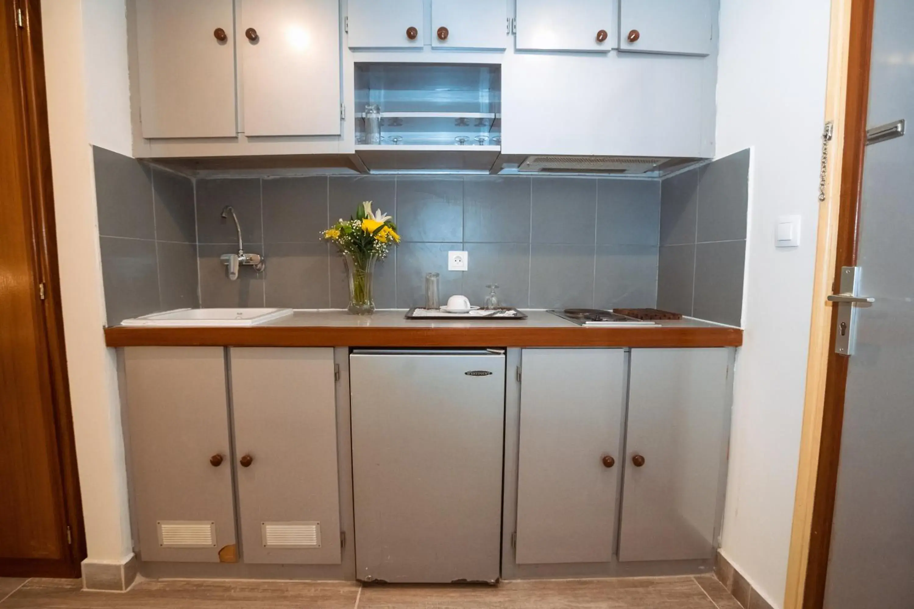 Kitchen or kitchenette in Café de Rome Kitchen or kitchenette in Café de Rome