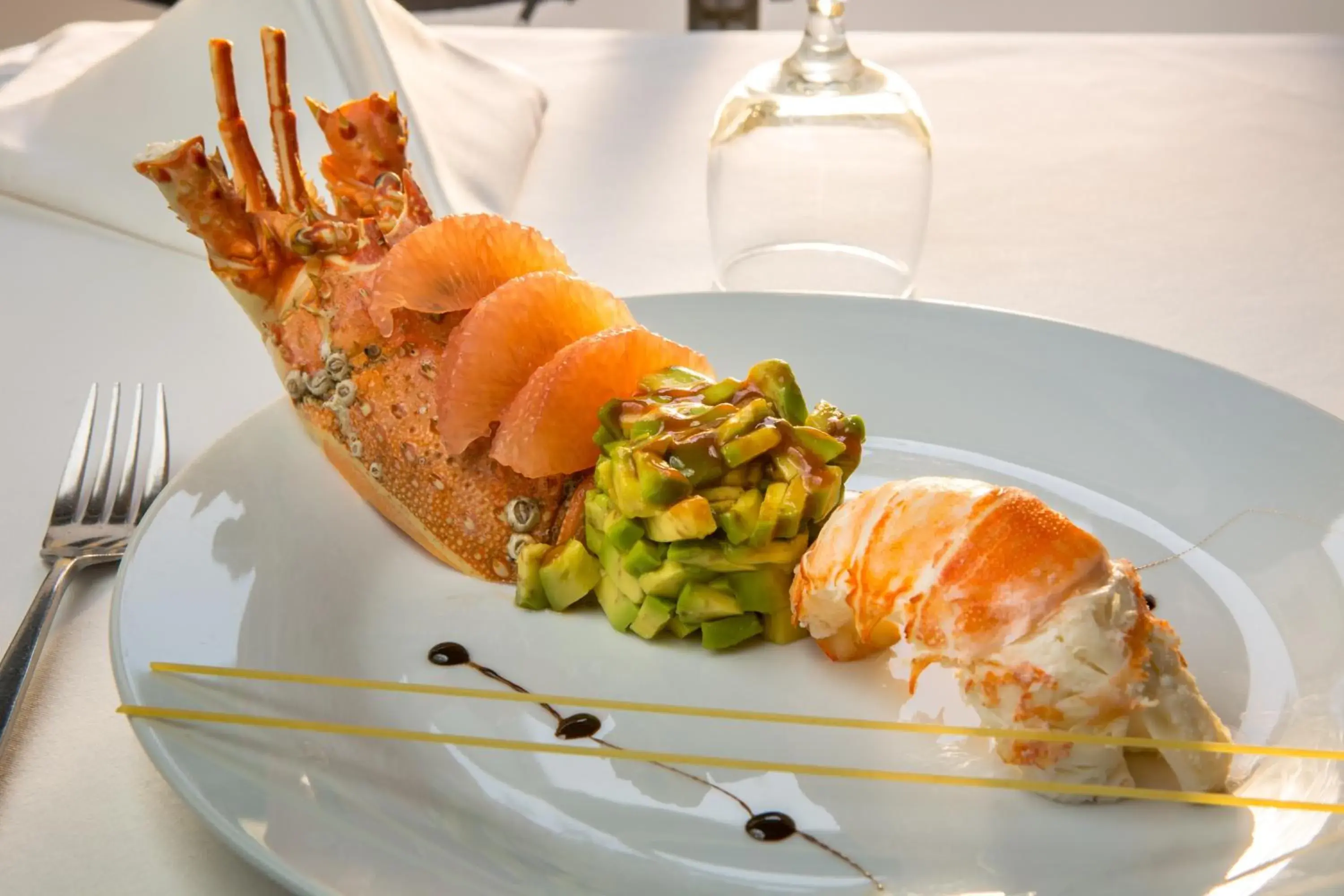 Food close-up in Café de Rome Food close-up in Café de Rome