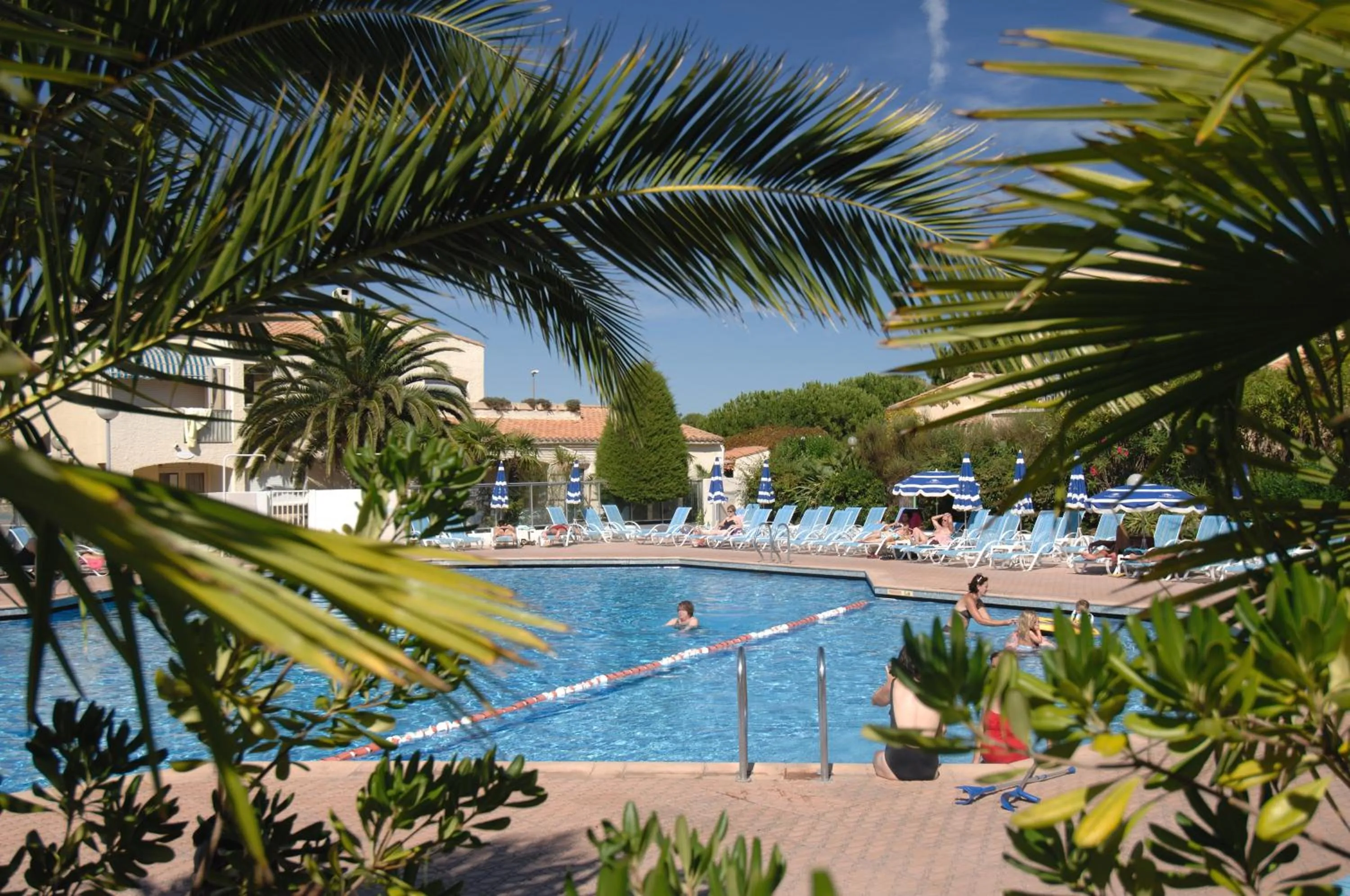 Swimming pool in Résidence Odalys Saint Loup