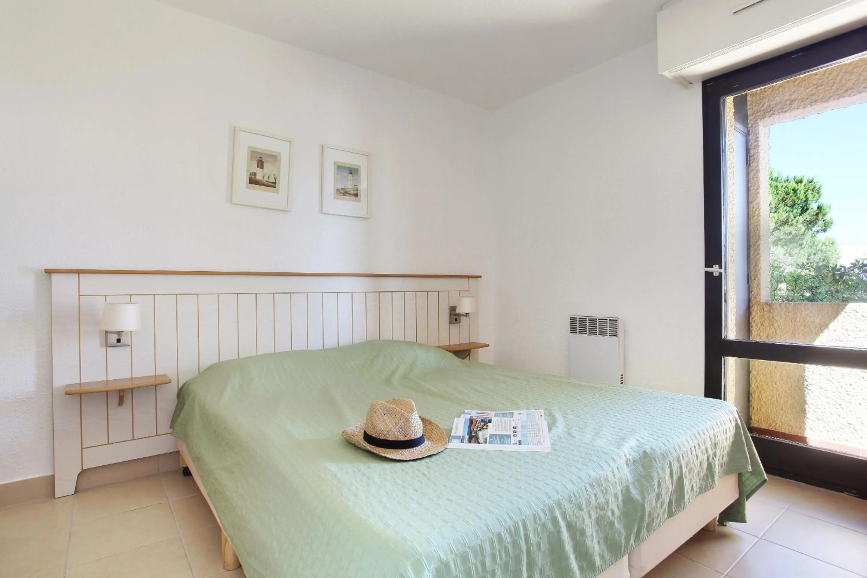 Bedroom, Bed in Résidence Odalys Saint Loup