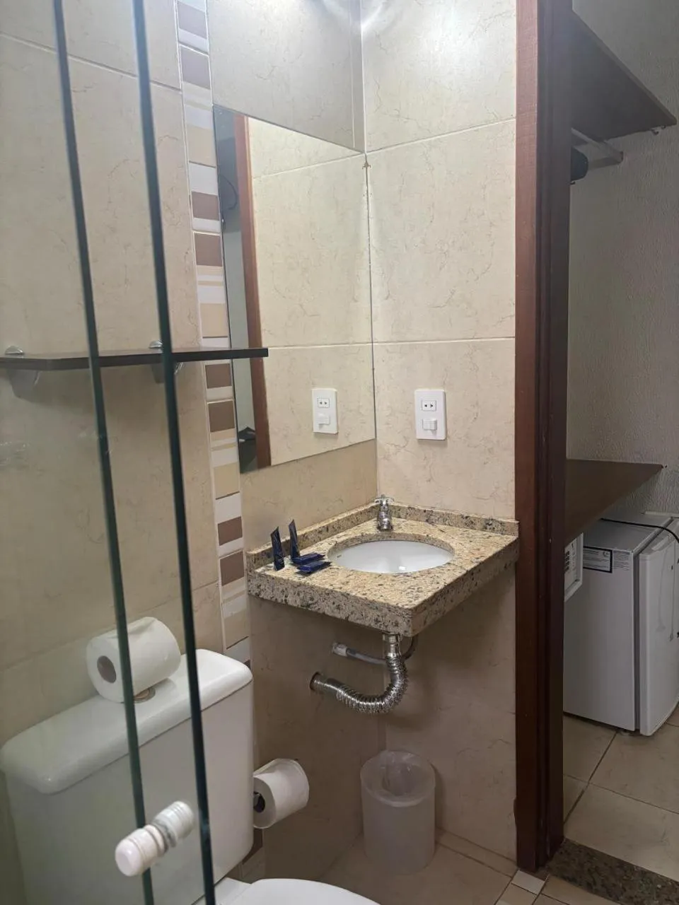 Bathroom in Druds Hotel