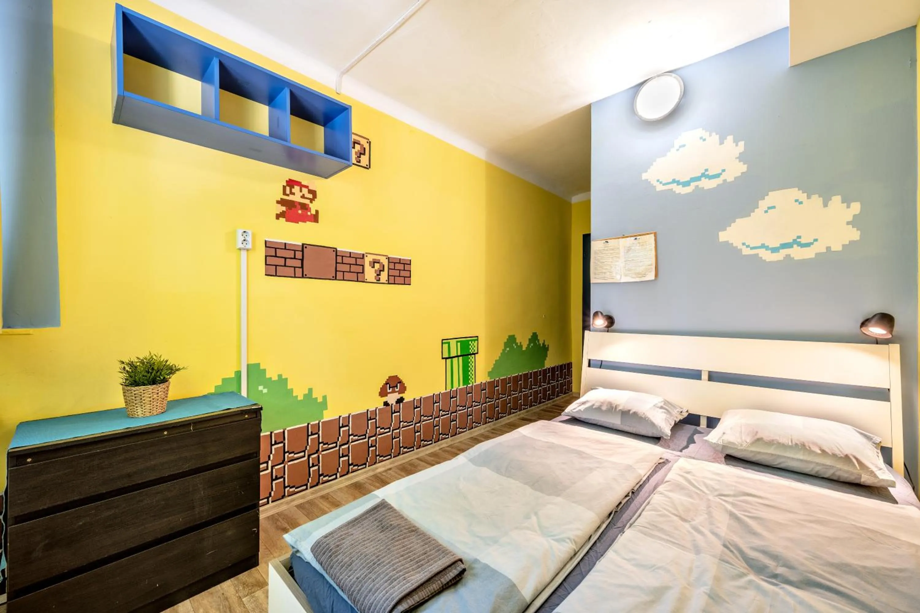 Bed in Island Hostel Budapest