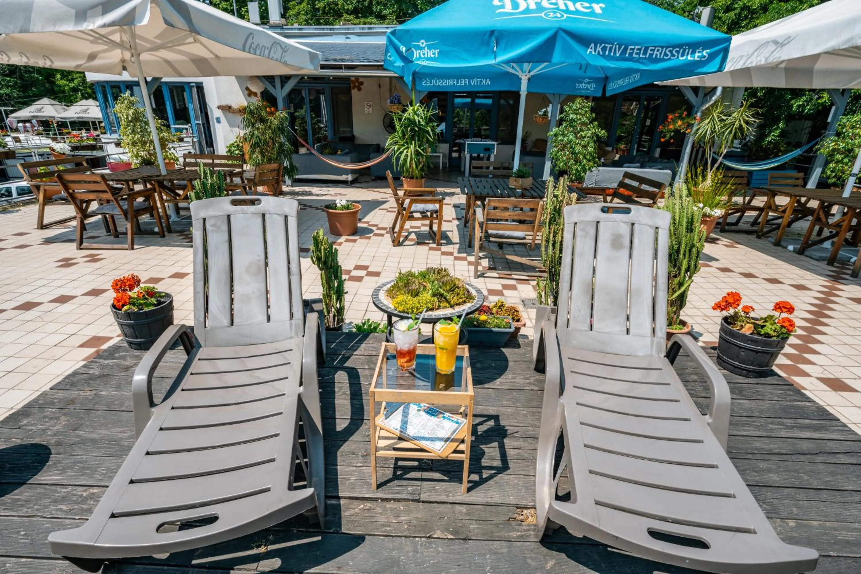 Day in Island Hostel Budapest