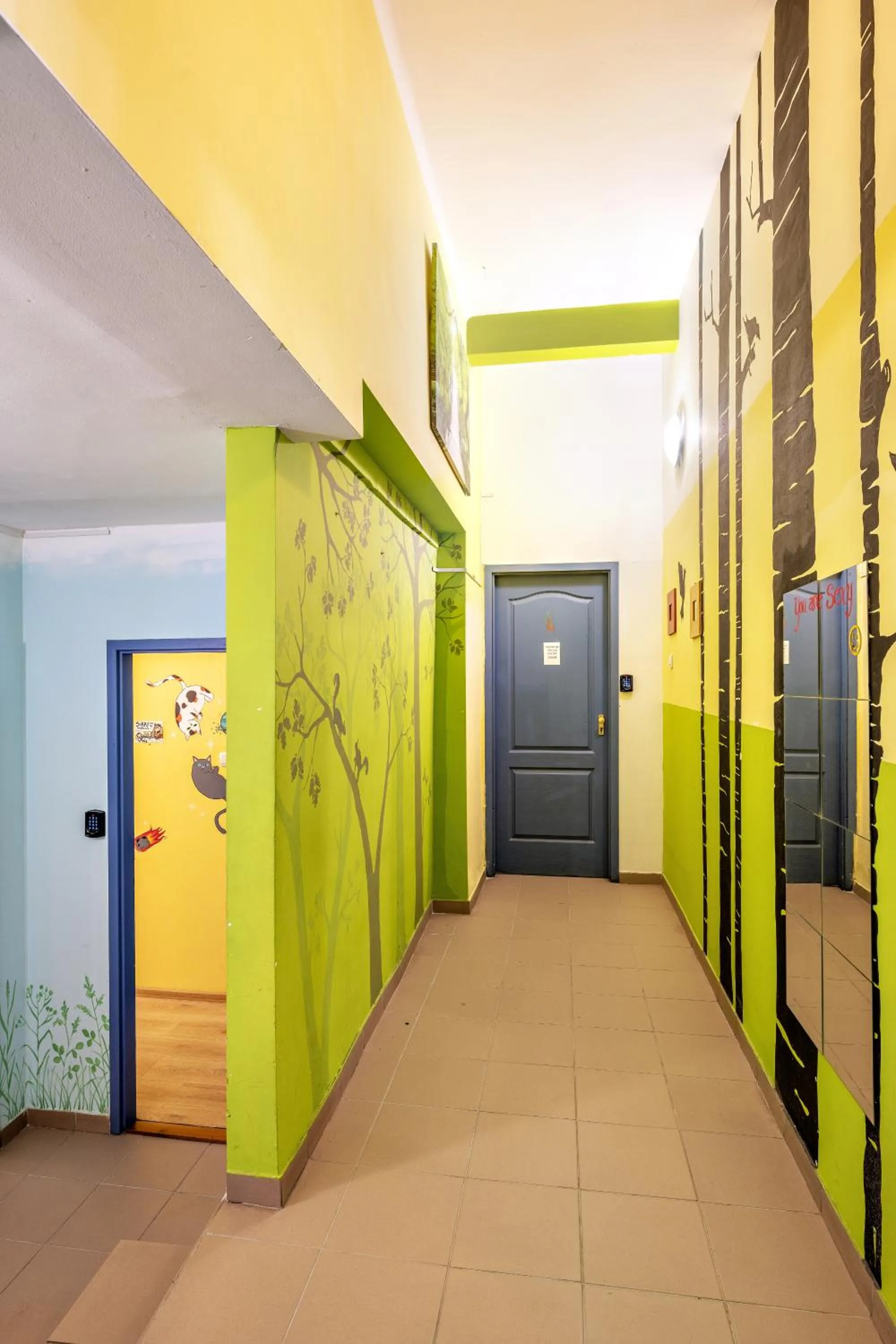 Property building in Island Hostel Budapest