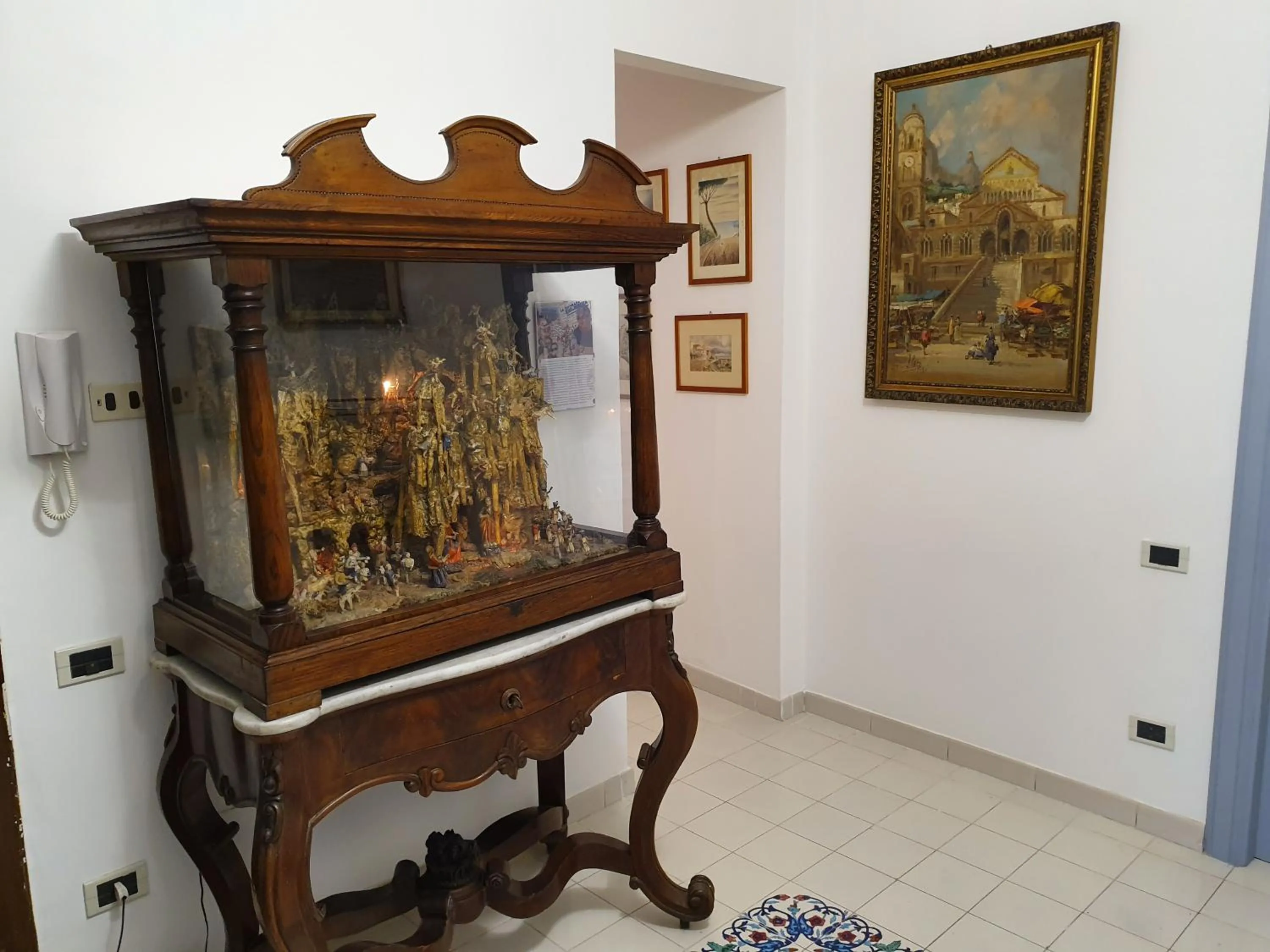 Decorative detail in D'Angleterre Guest House