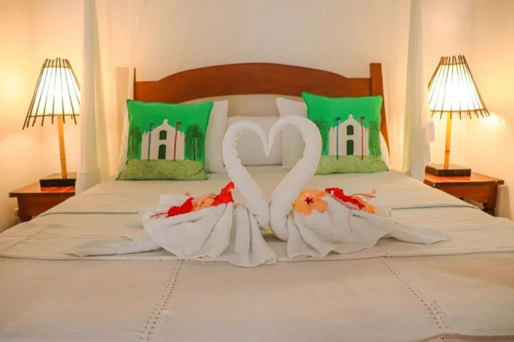 Bed in Pousada Campestre