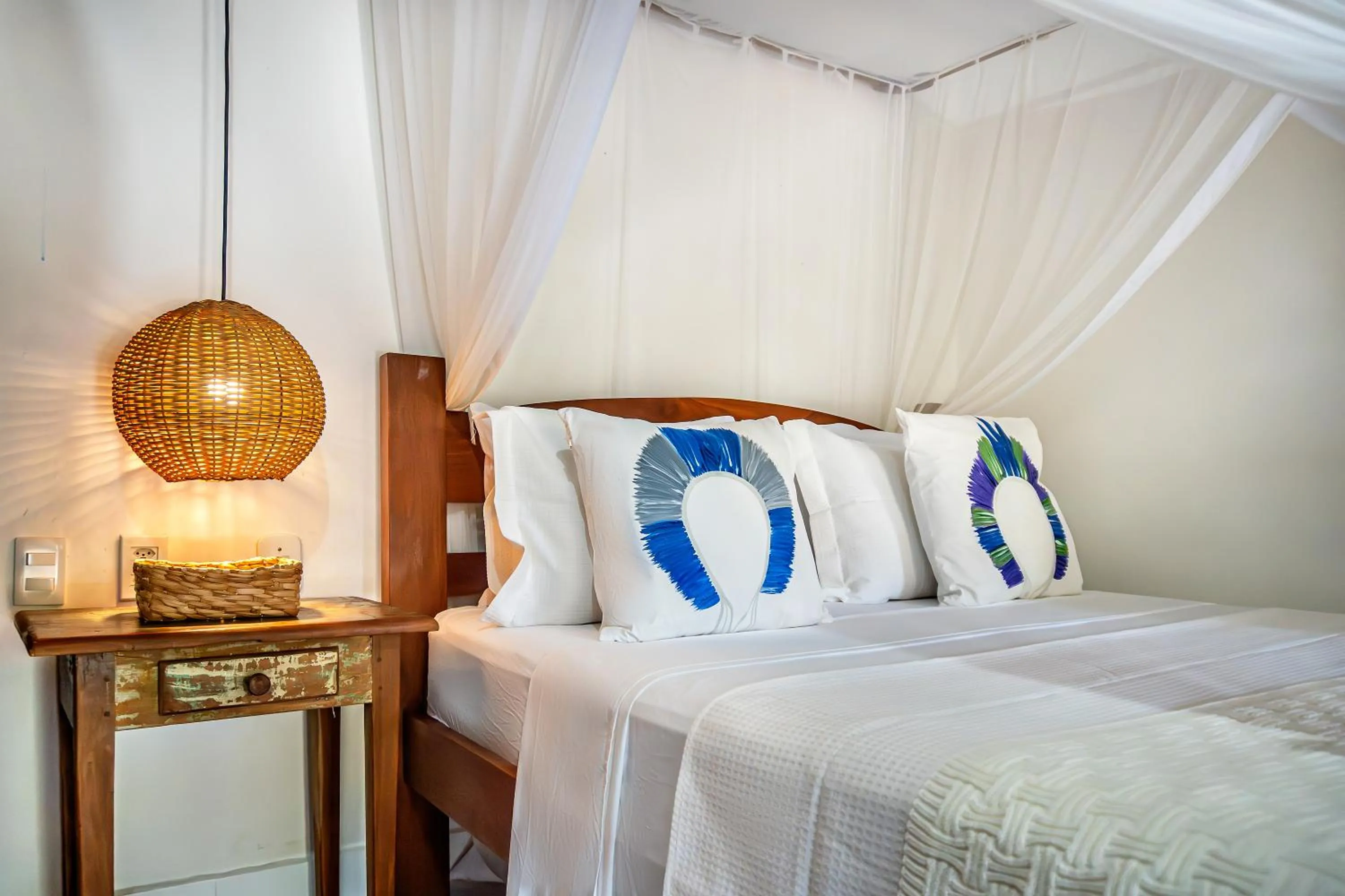 Bed in Pousada Campestre