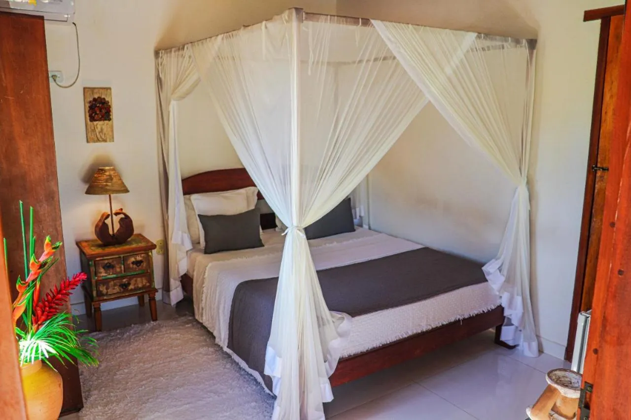 Bed in Pousada Campestre