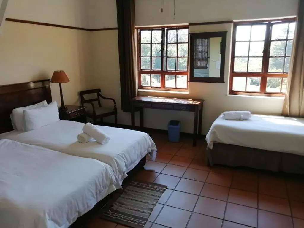 Bed in The Woodsman Bed and Breakfast