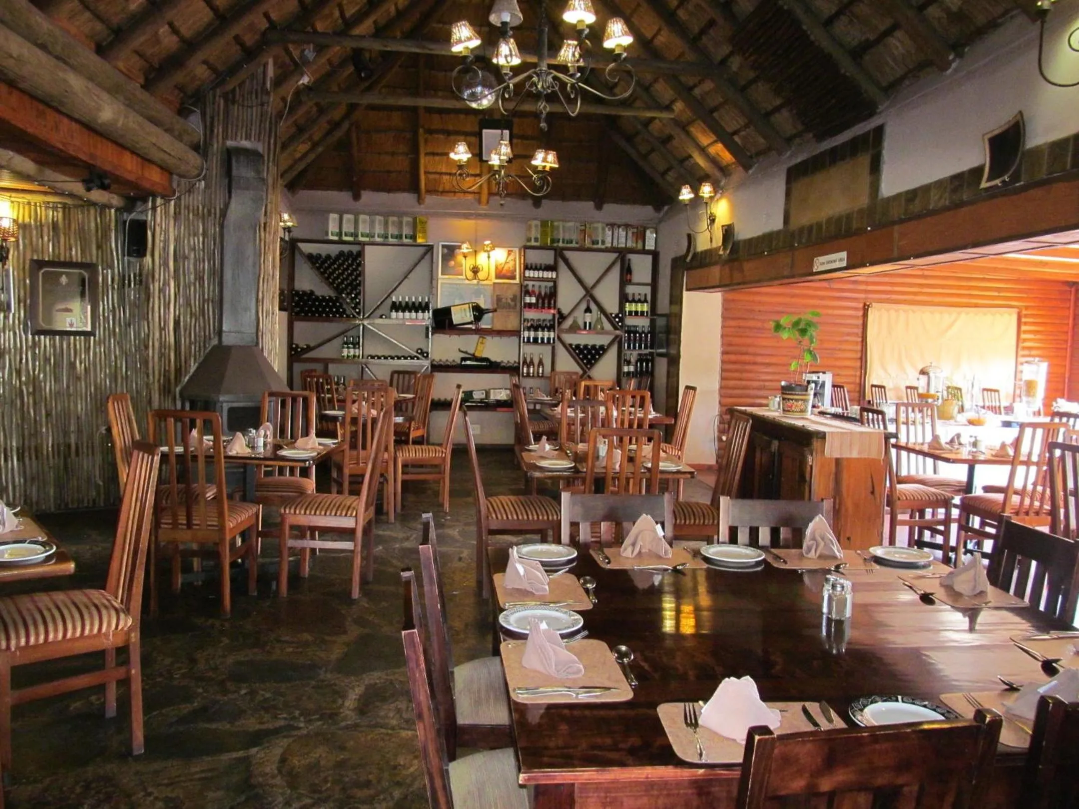 Restaurant/places to eat in The Woodsman Bed and Breakfast
