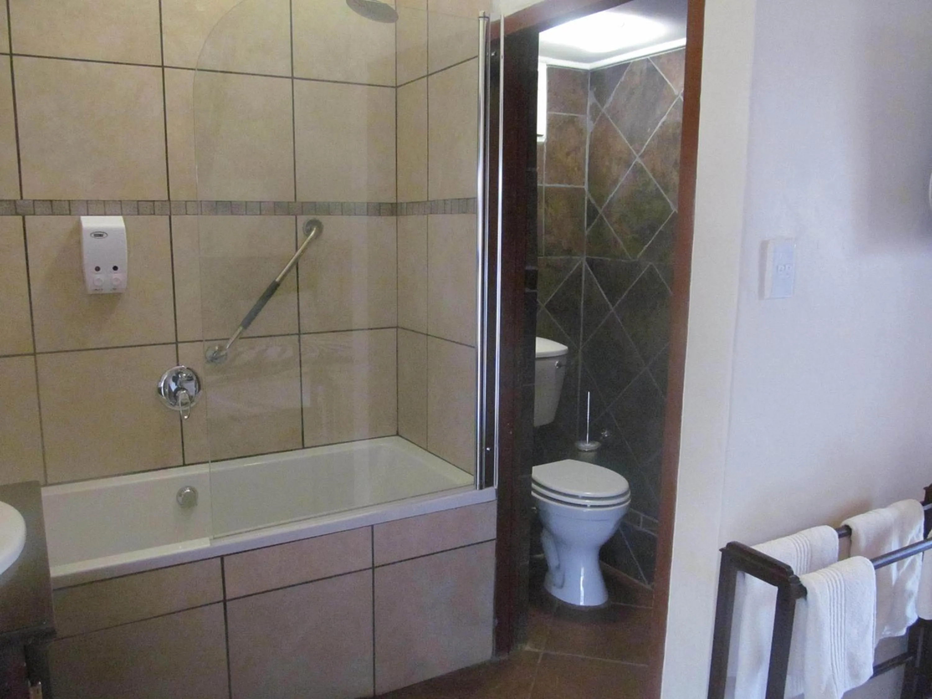 Toilet in The Woodsman Bed and Breakfast