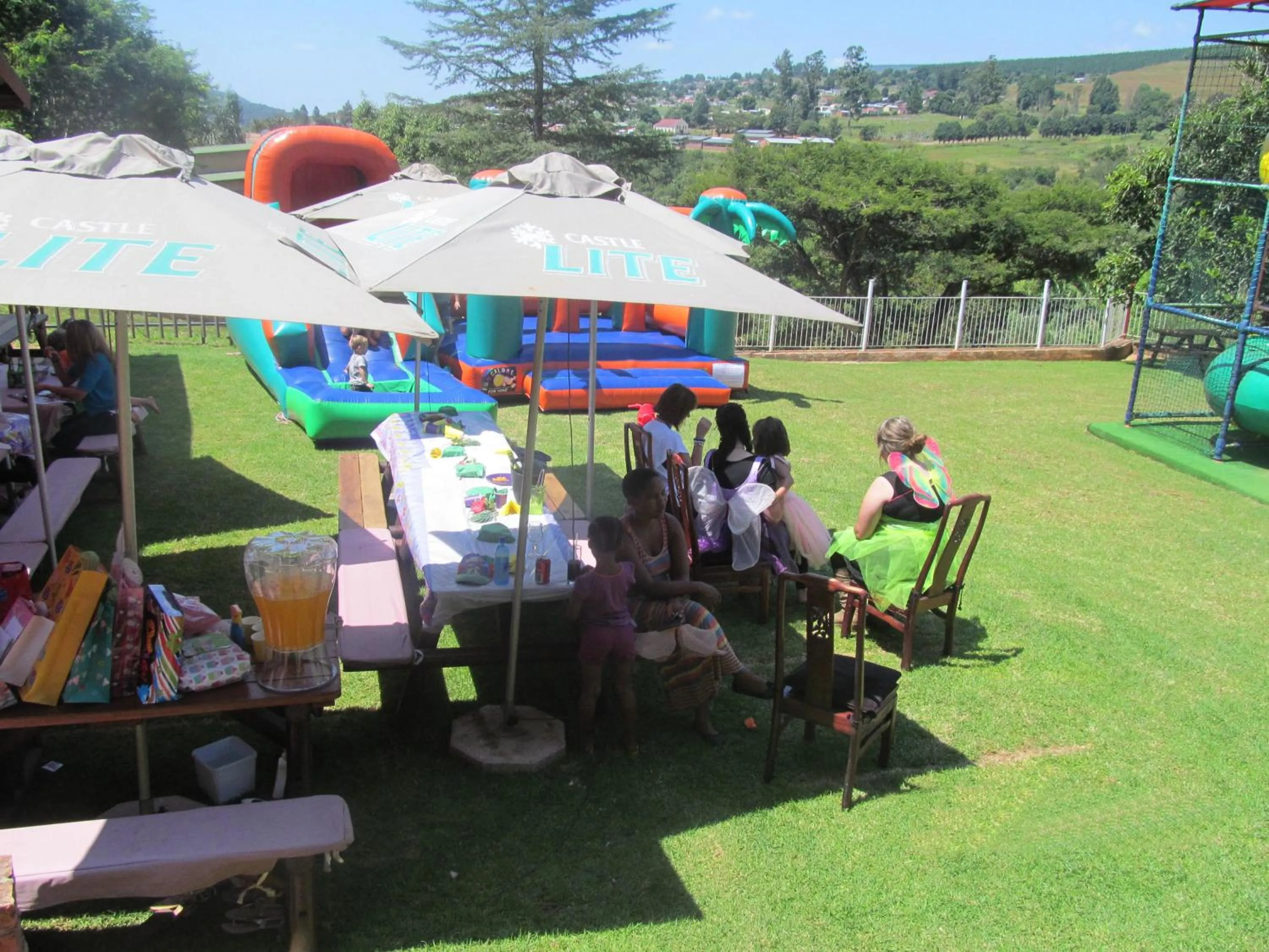 Children play ground in The Woodsman Bed and Breakfast