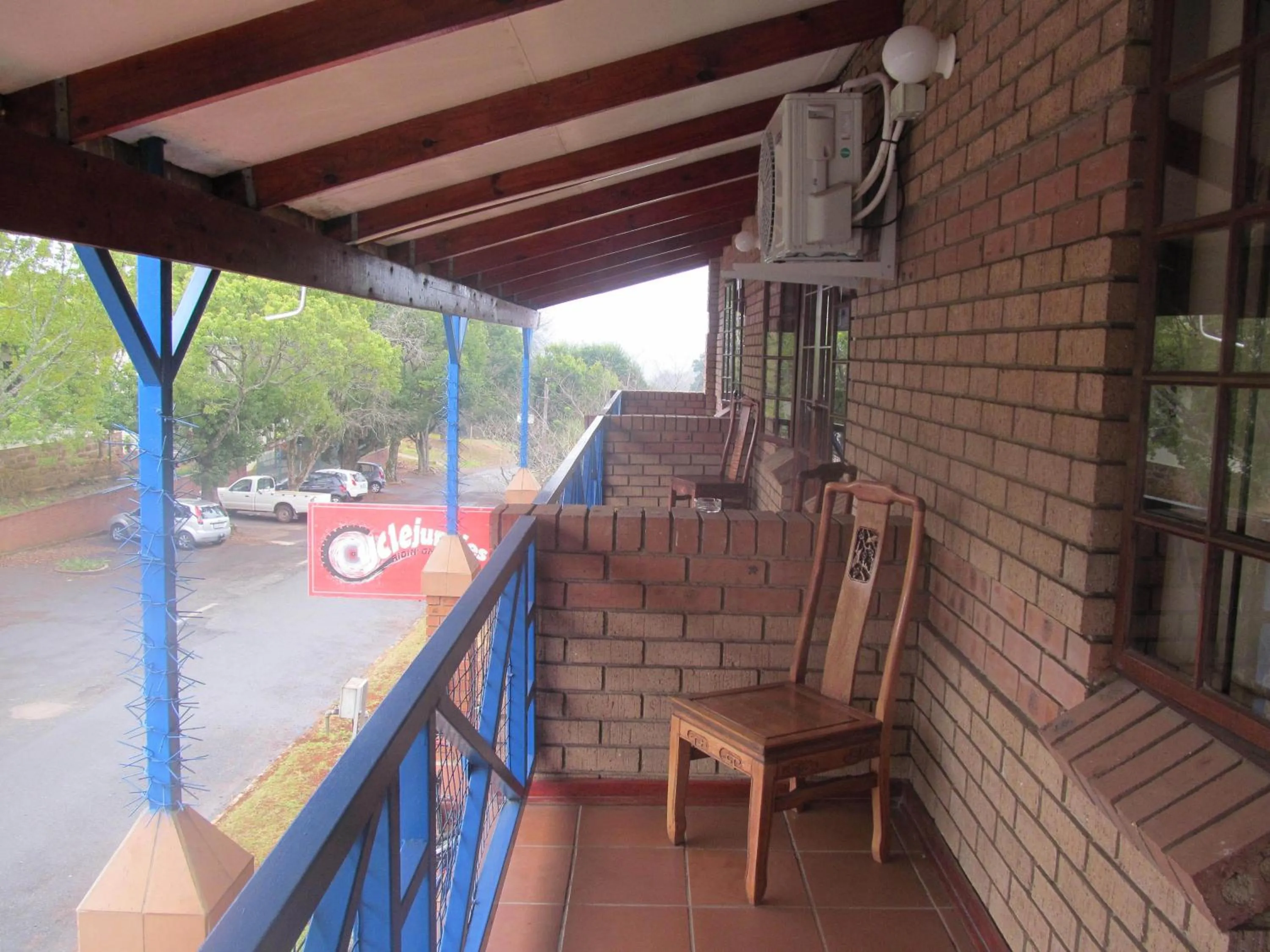 Balcony/Terrace in The Woodsman Bed and Breakfast