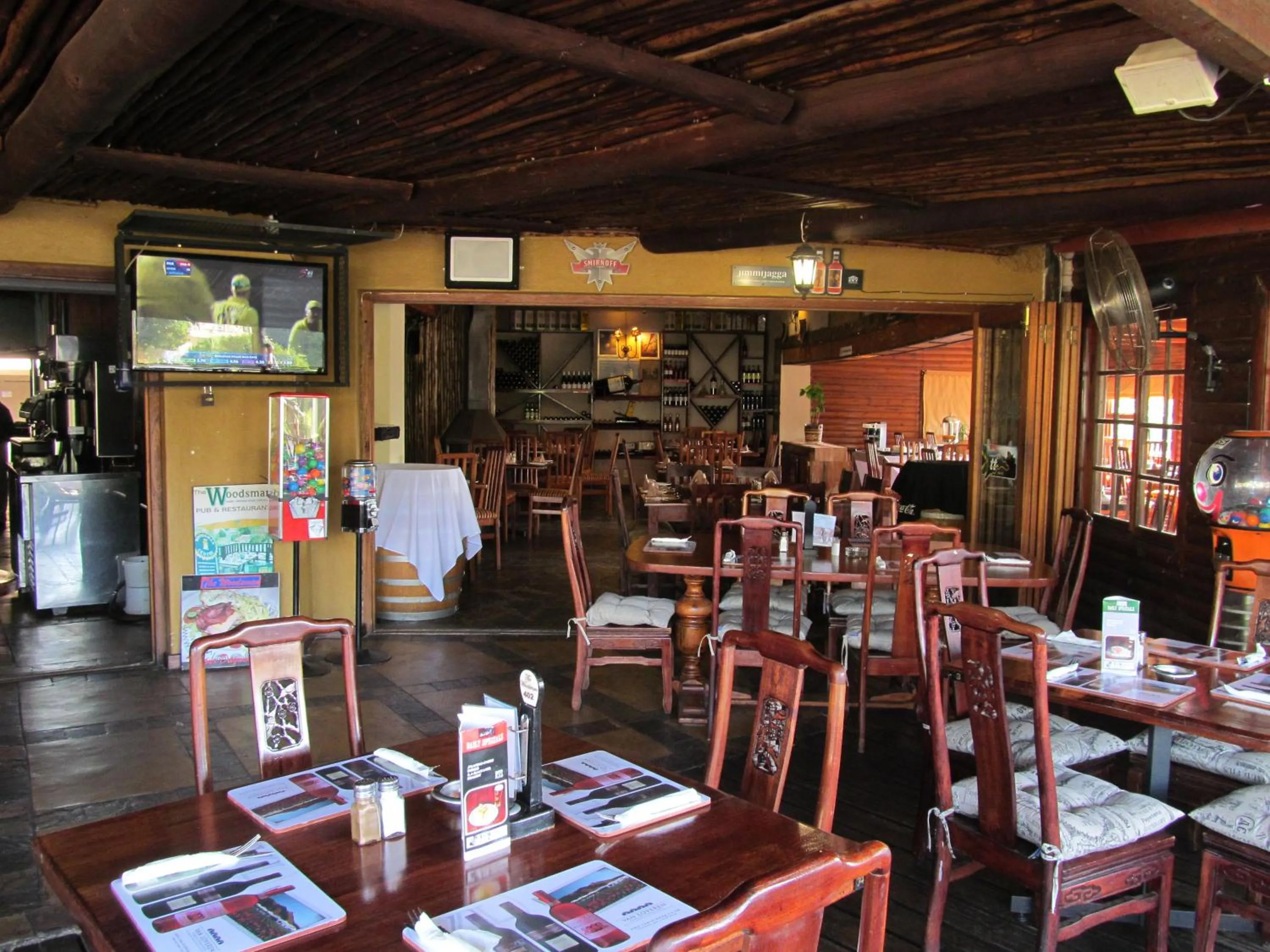 Restaurant/places to eat in The Woodsman Bed and Breakfast