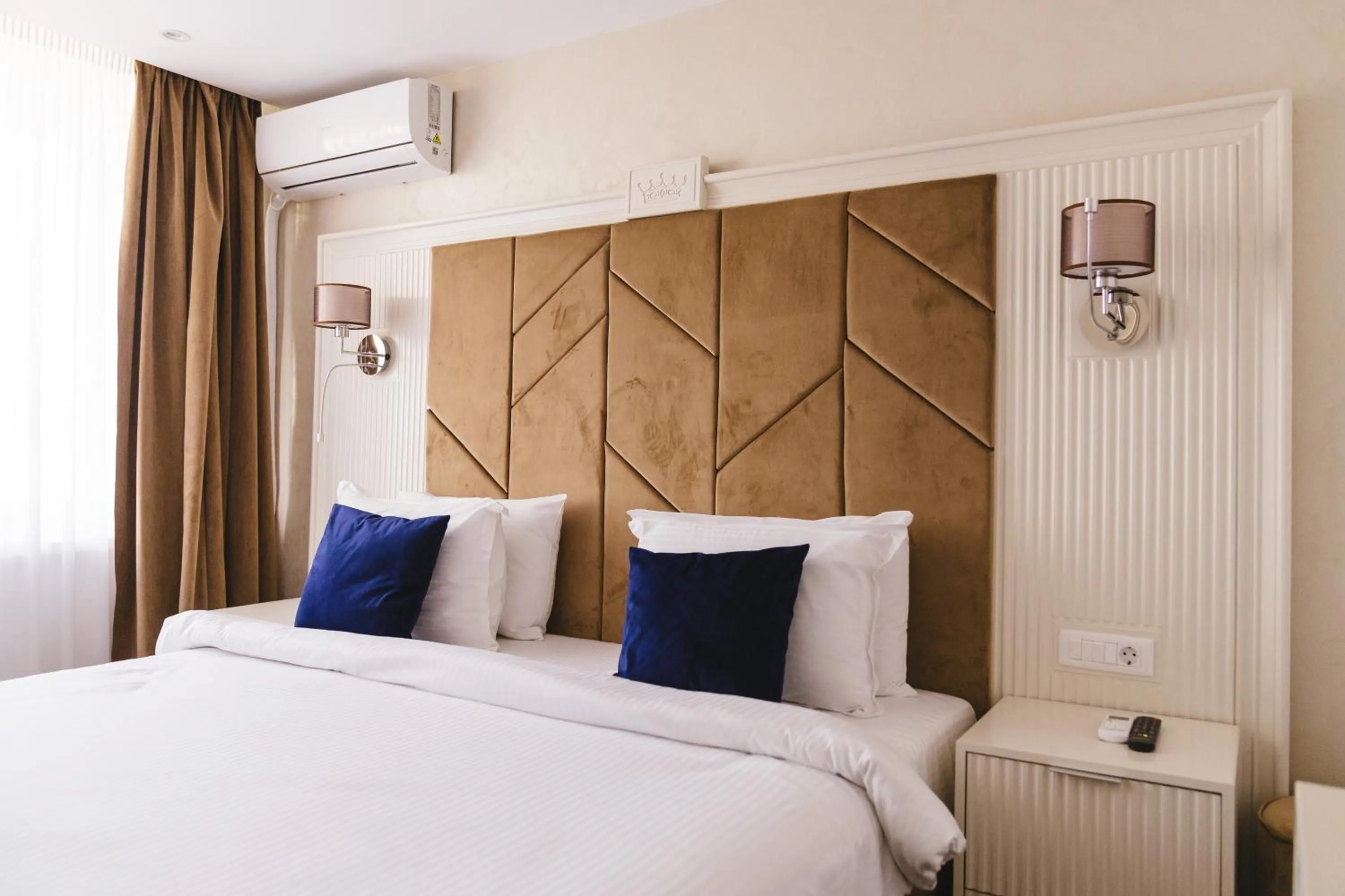 Bed in Hotel Belvedere