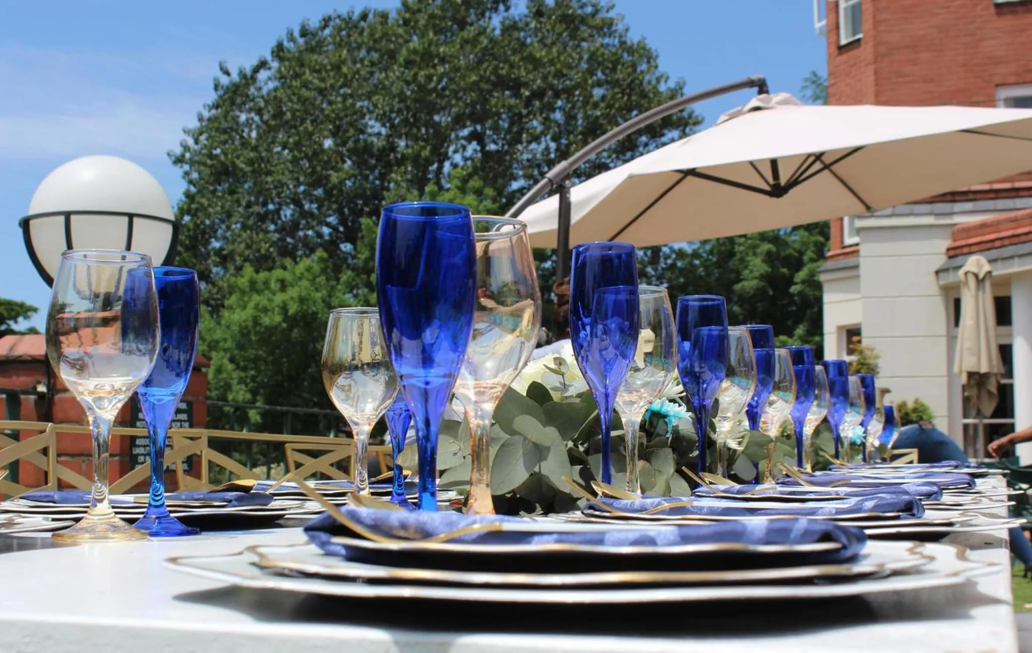 Patio in Redlands Hotel