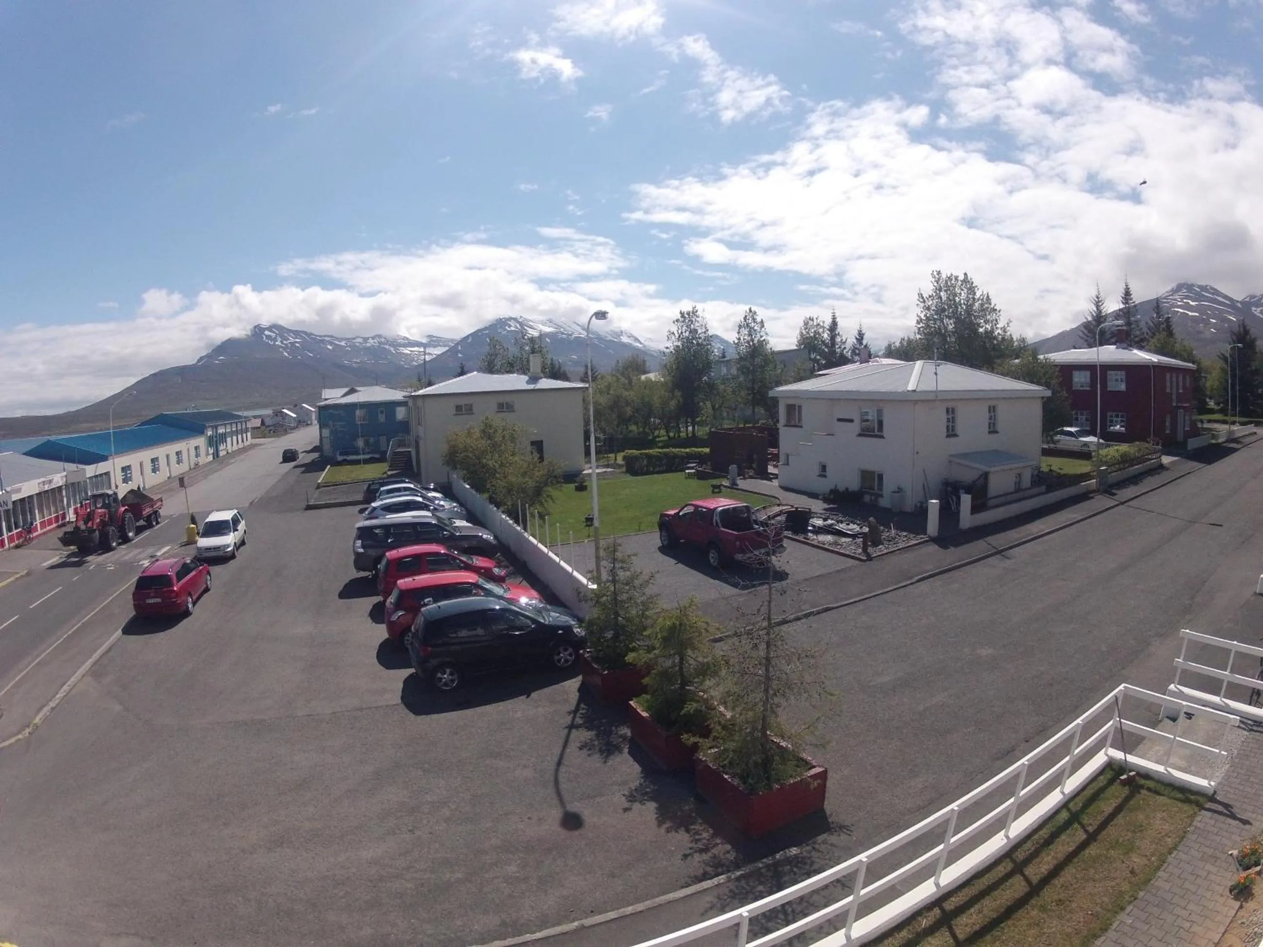 Street view in Dalvík Hostel Gimli