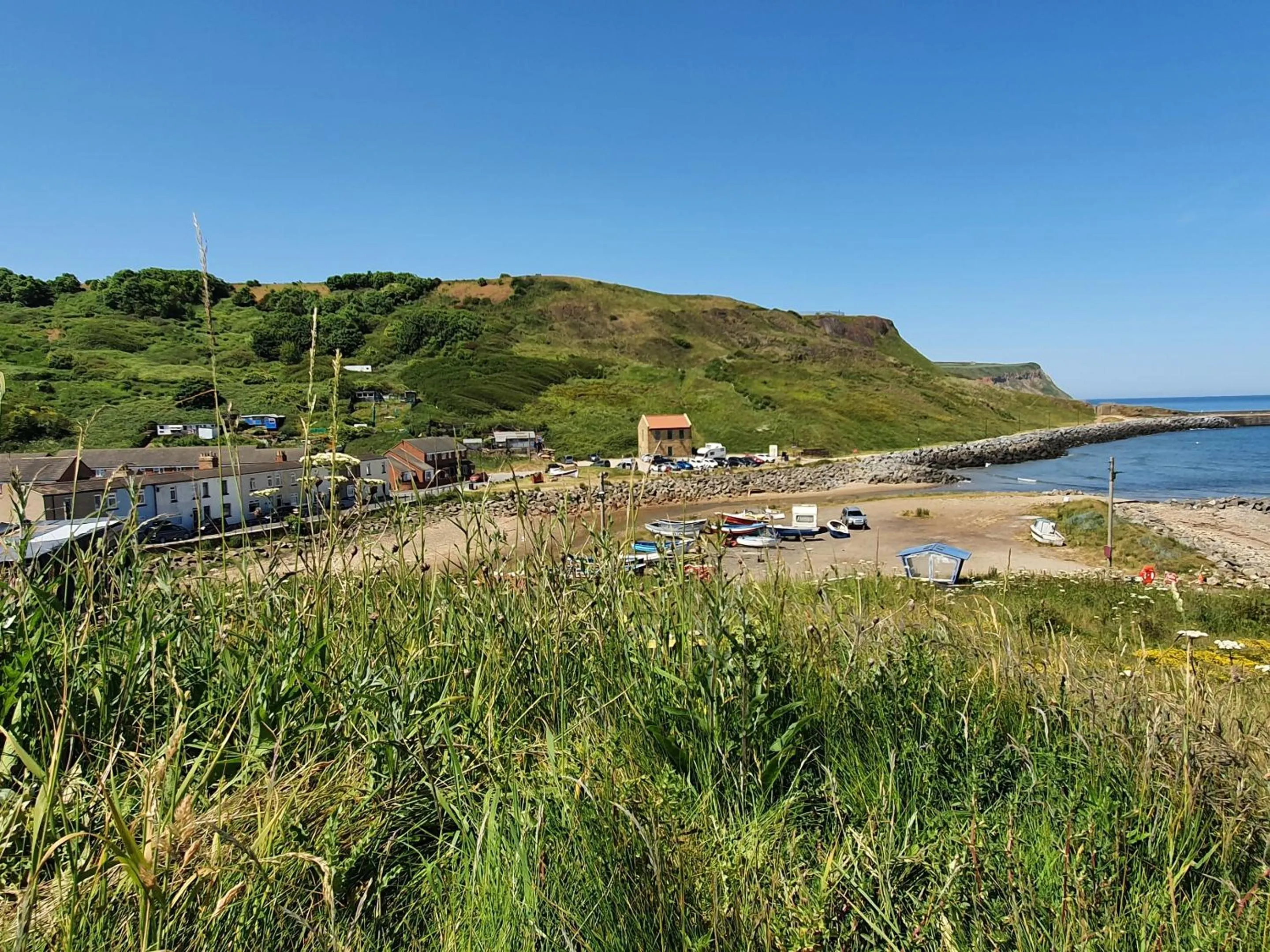 Beach in Saltburn Holidays 1 Park View Loftus