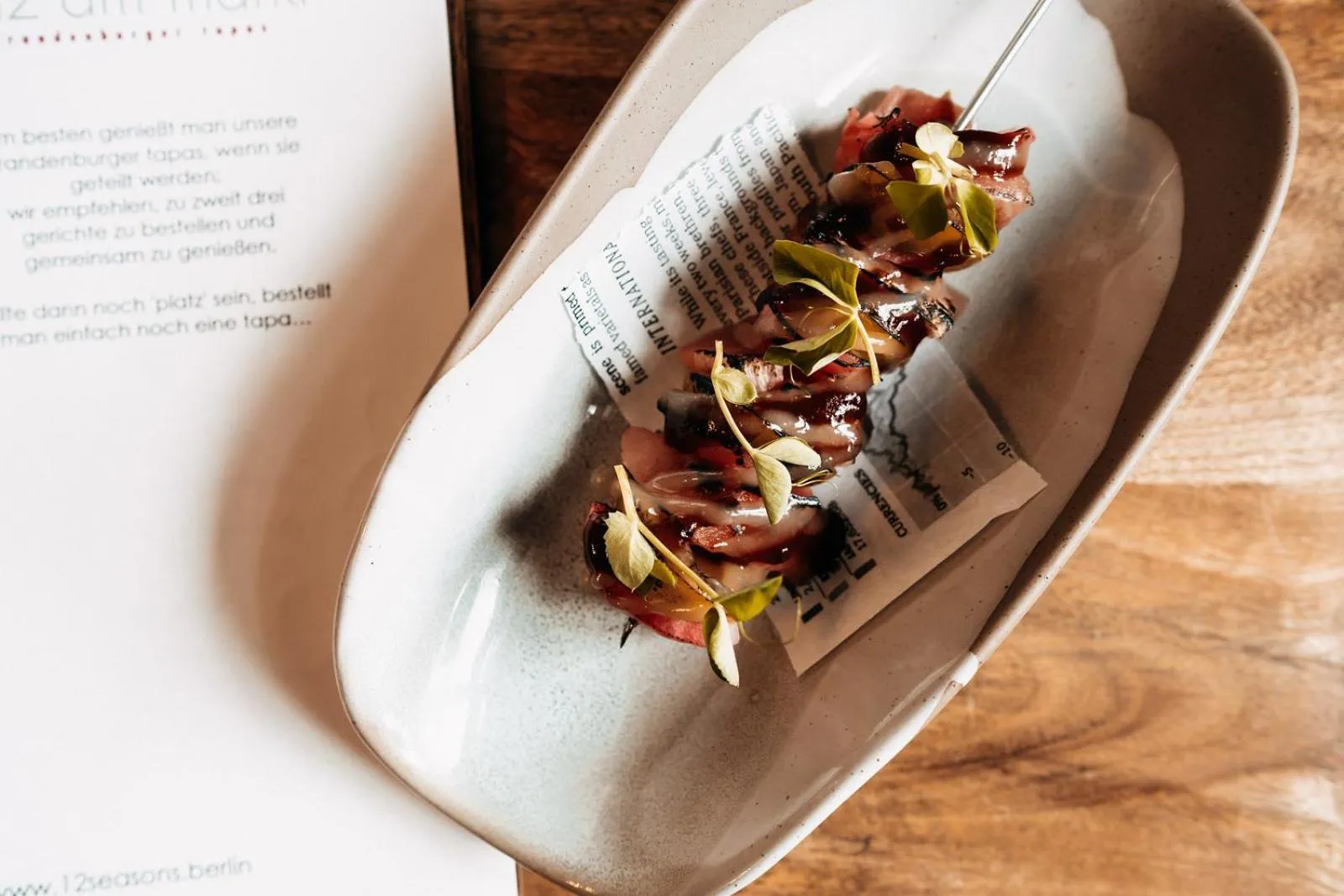 Restaurant/places to eat in mein werder - hotel am markt