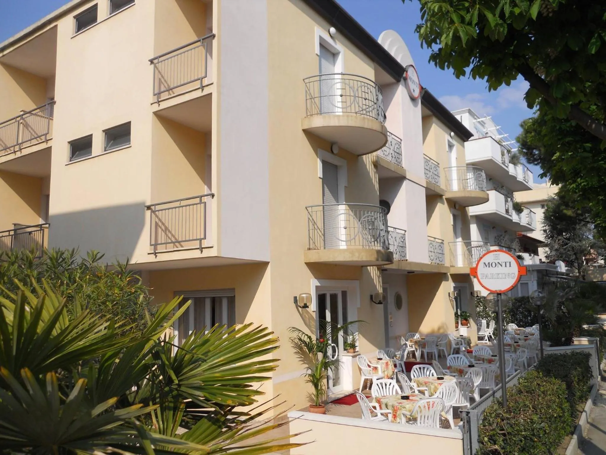 Property building in Hotel Monti