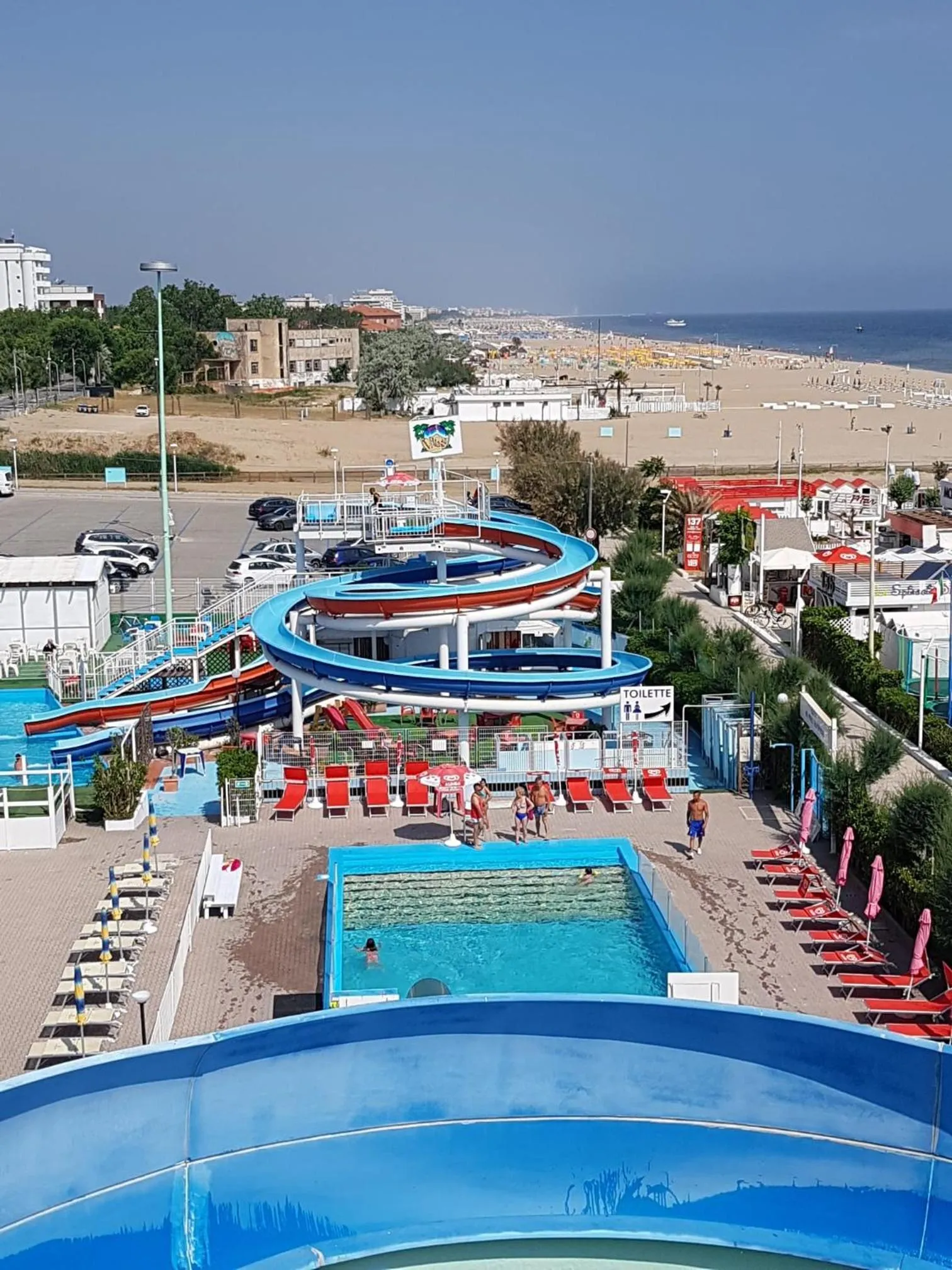 Aqua park in Hotel Monti