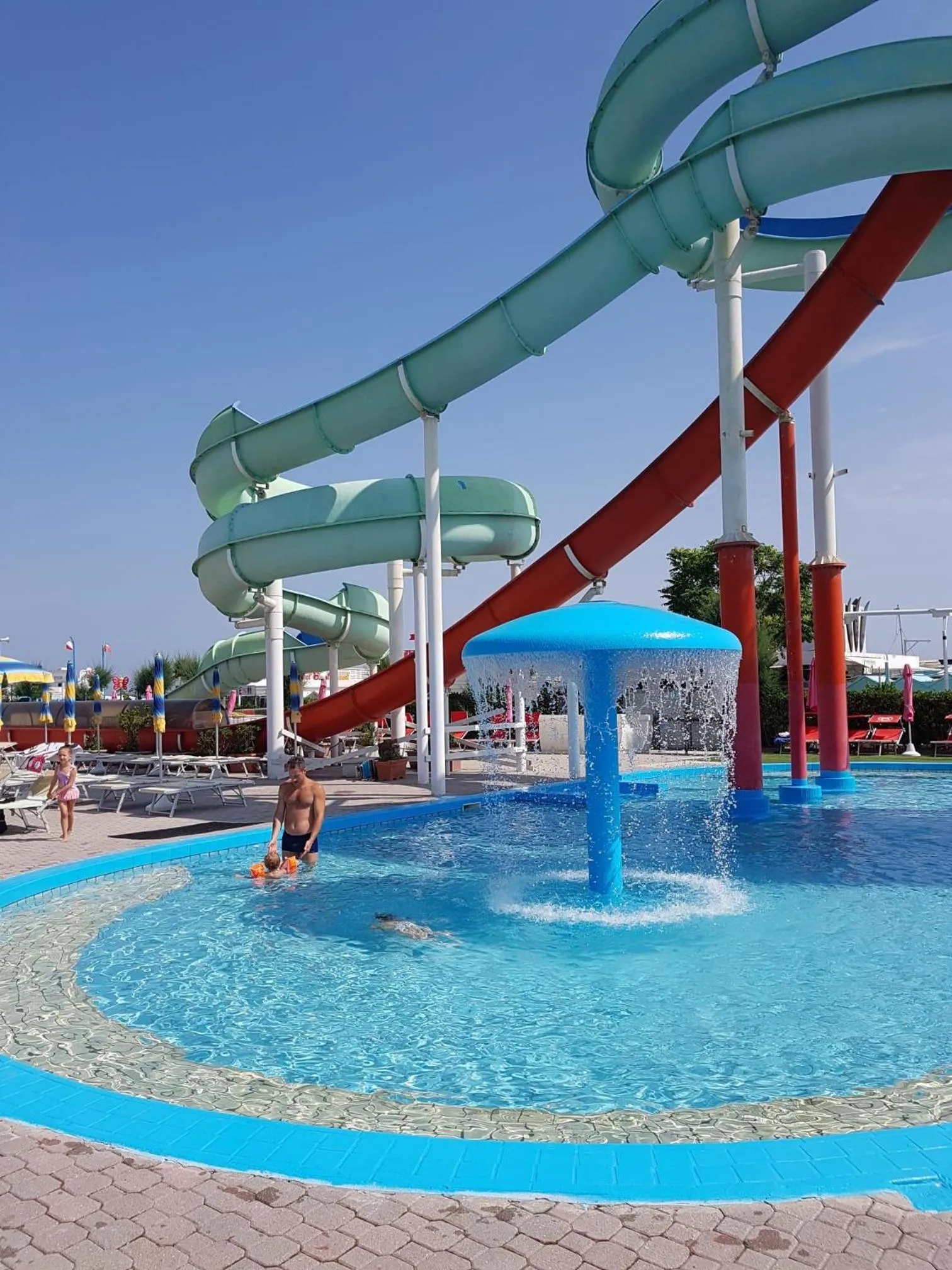Aqua park in Hotel Monti