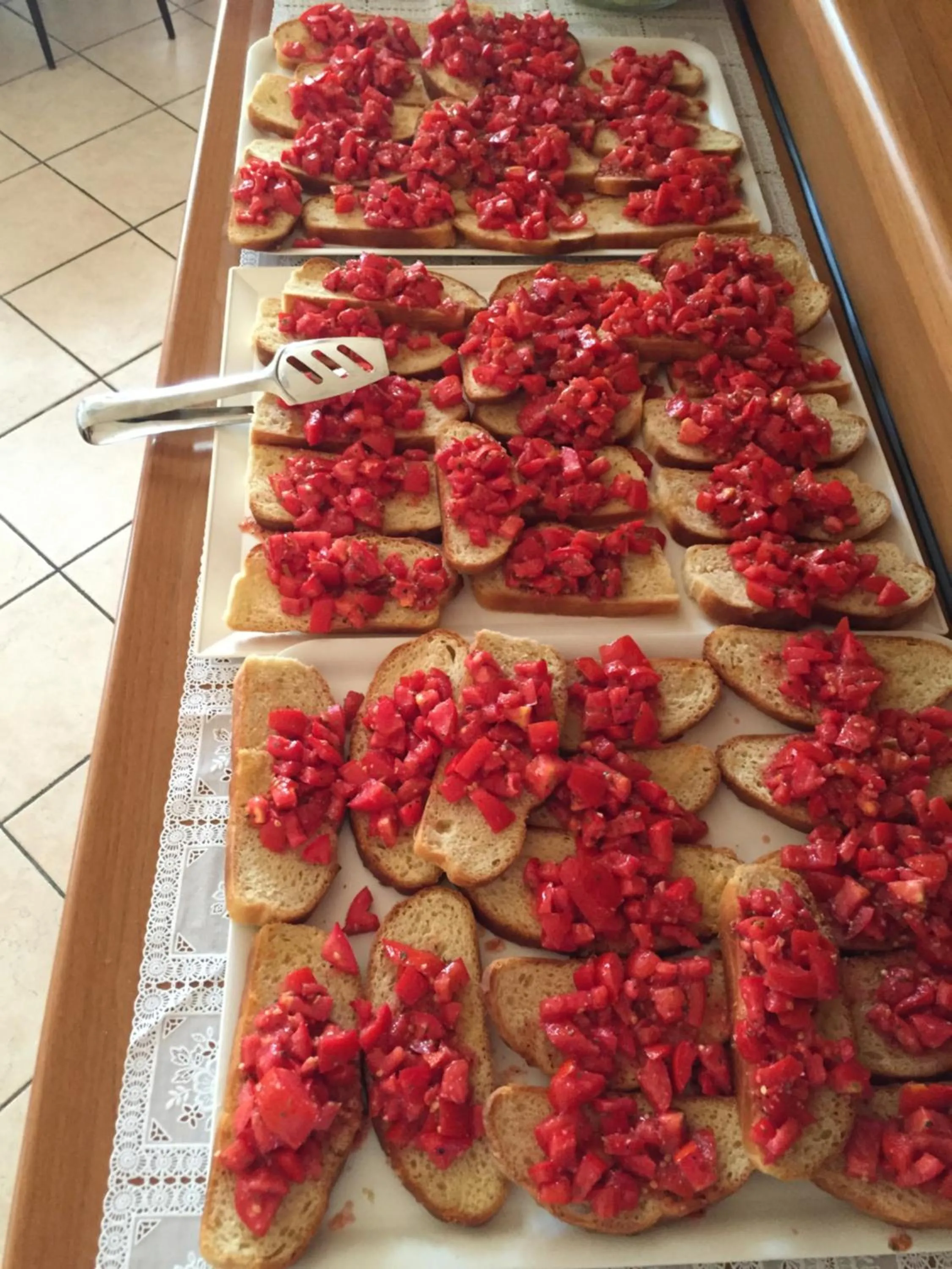 Food and drinks in Hotel Monti