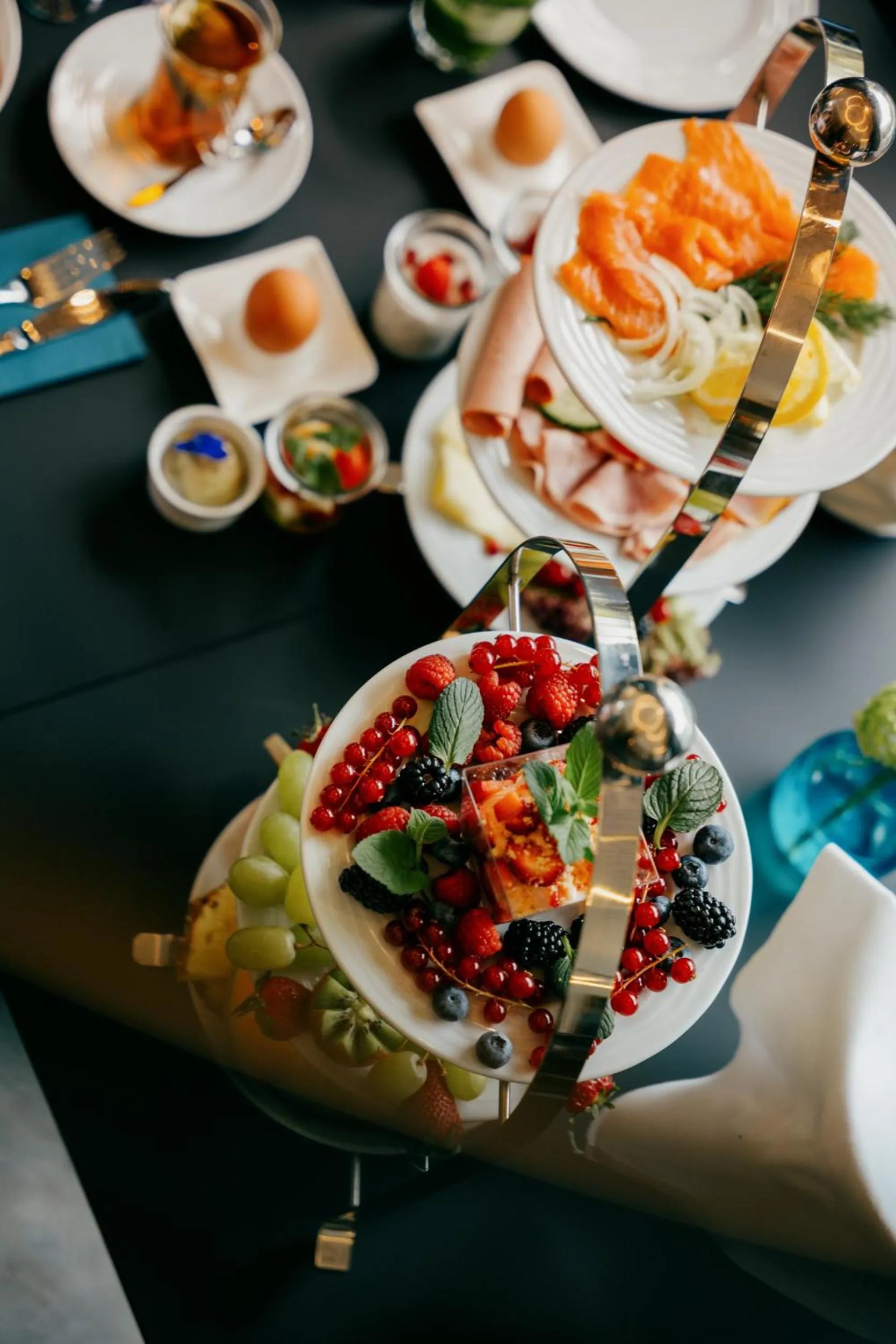 Food and drinks in Aqua Blu Hotel