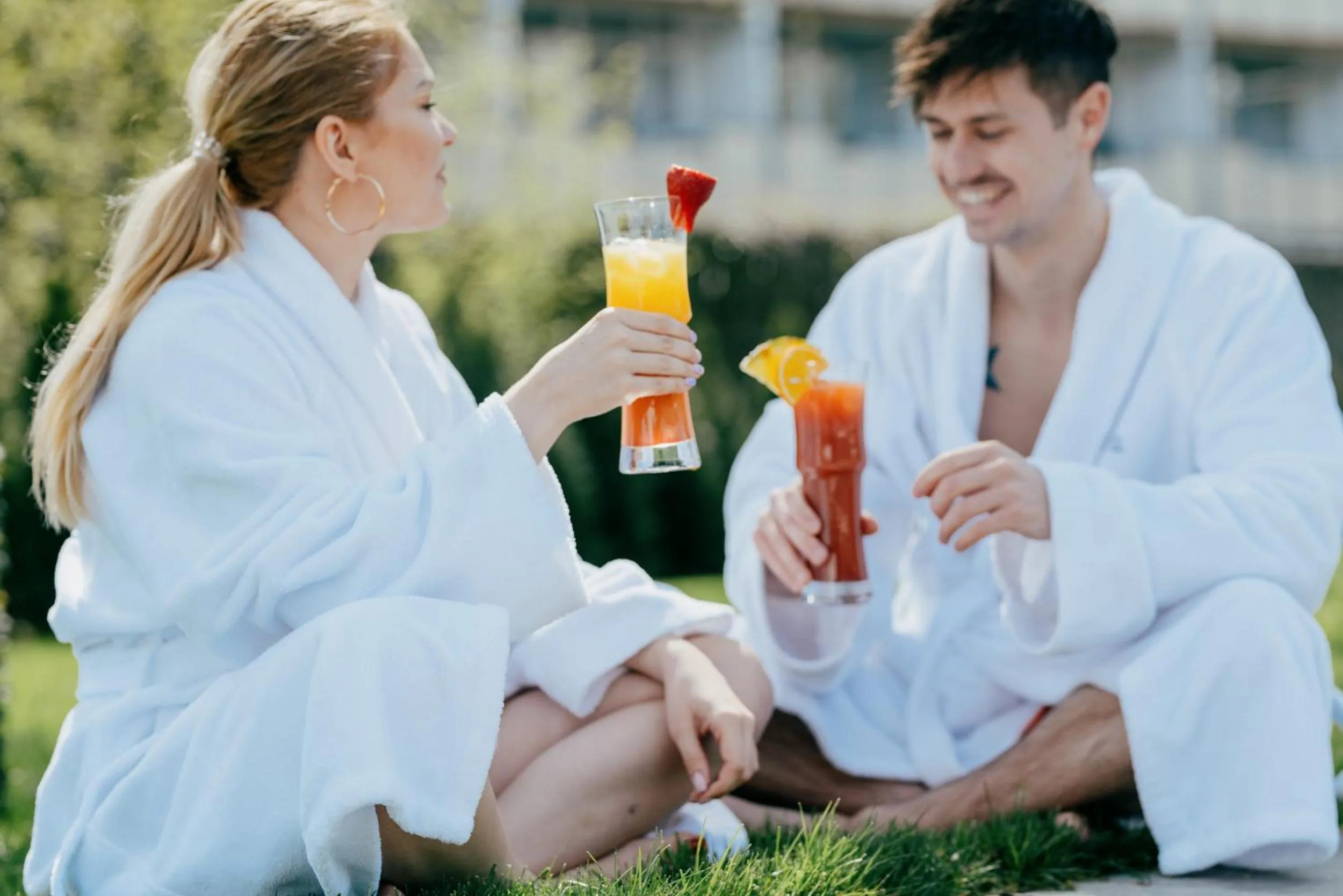 Spring in Aqua Blu Hotel