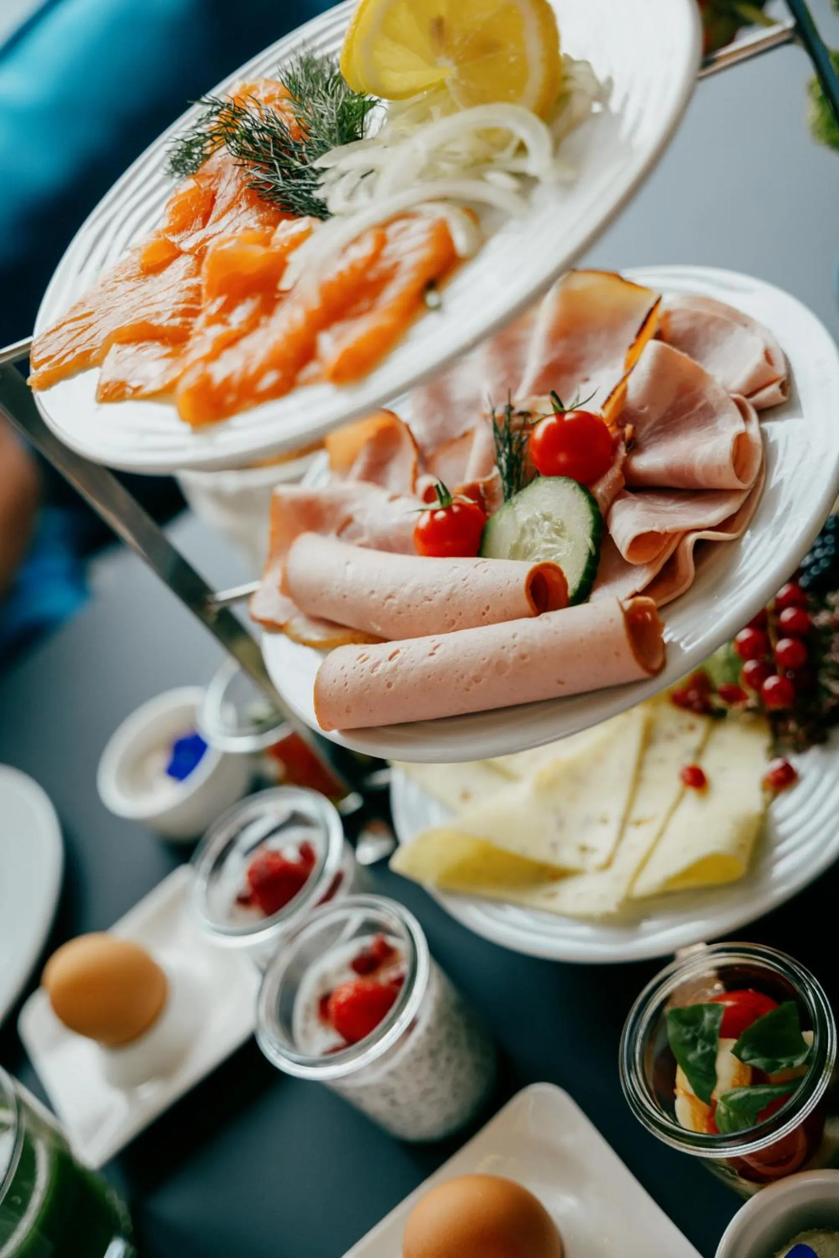 Food and drinks in Aqua Blu Hotel