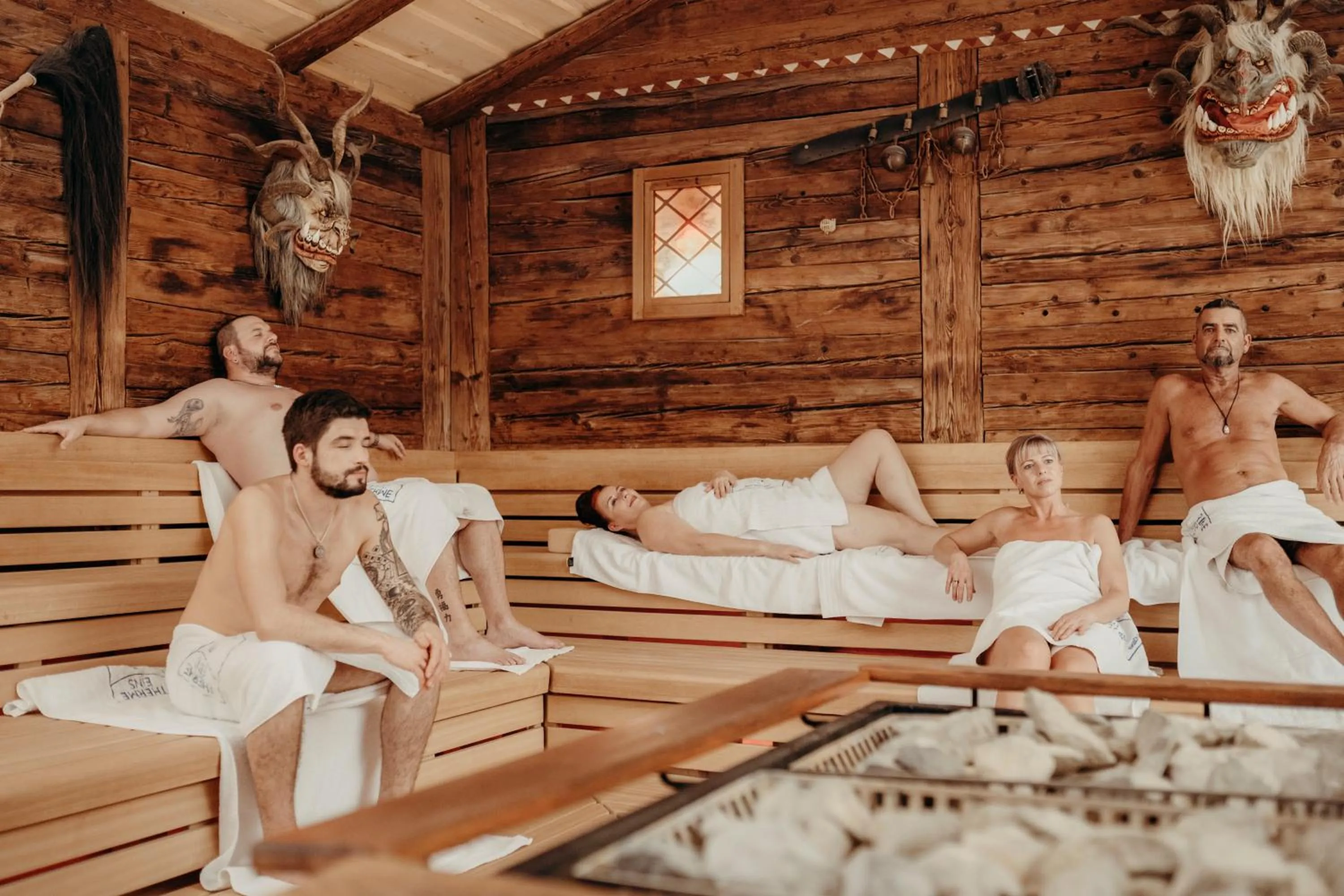 Off site in Aqua Blu Hotel