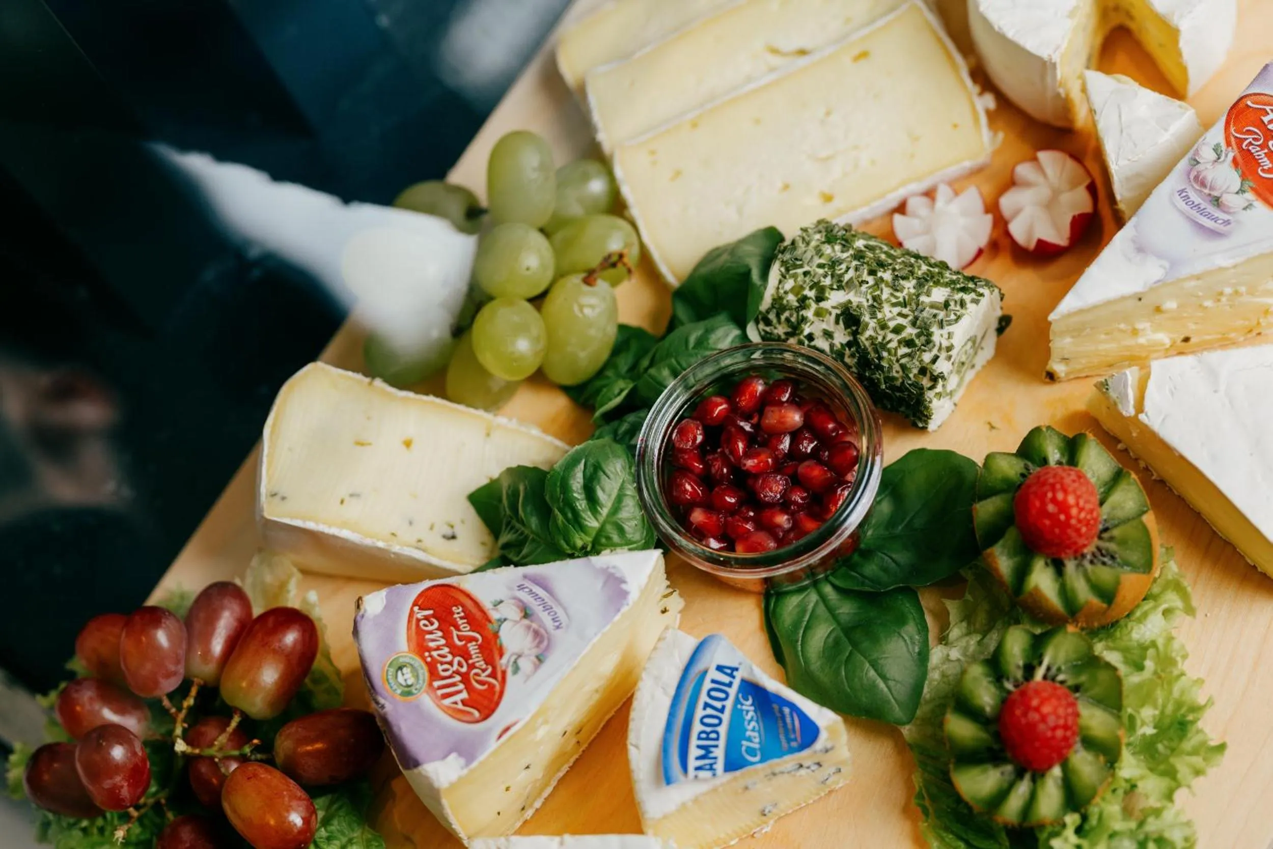 Food in Aqua Blu Hotel