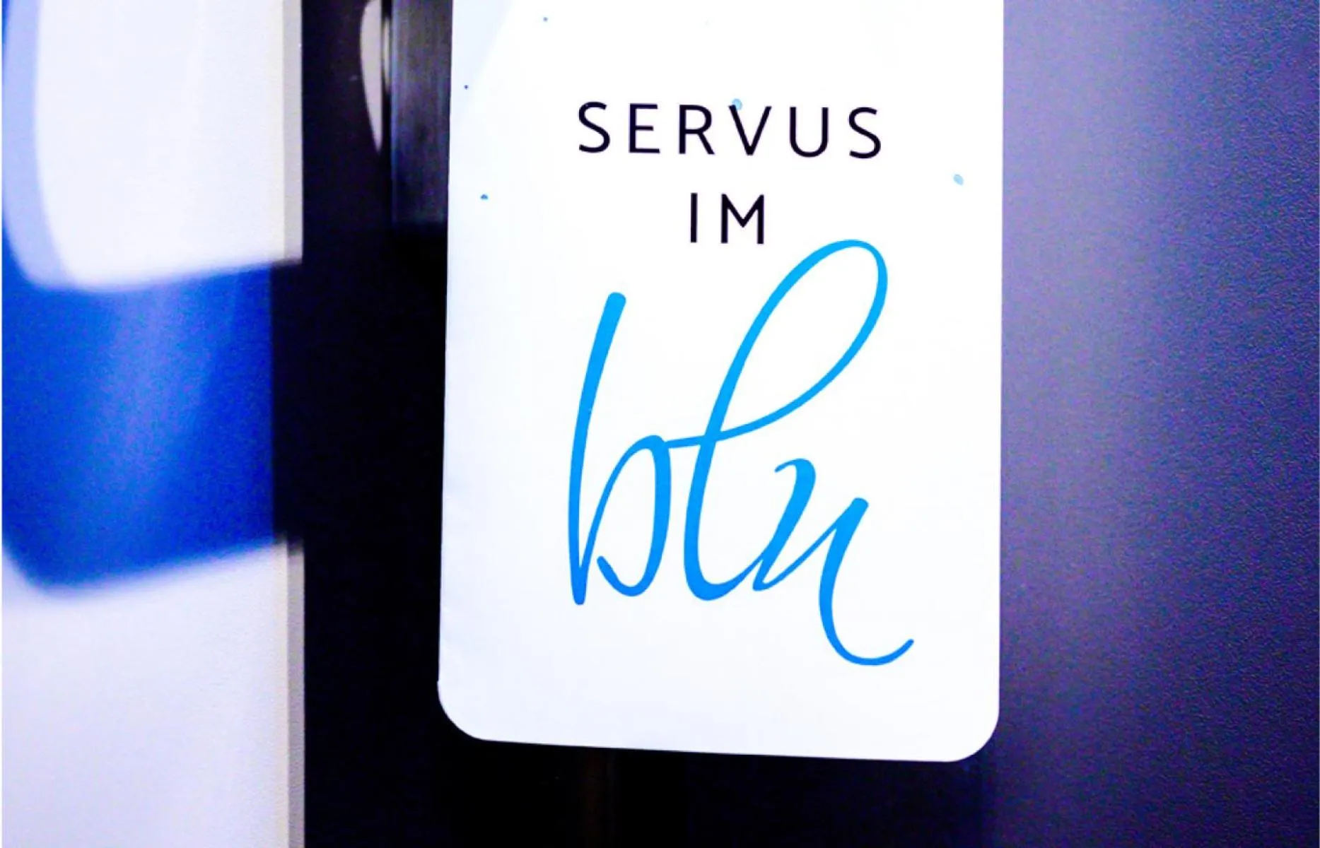 Property logo or sign in Aqua Blu Hotel