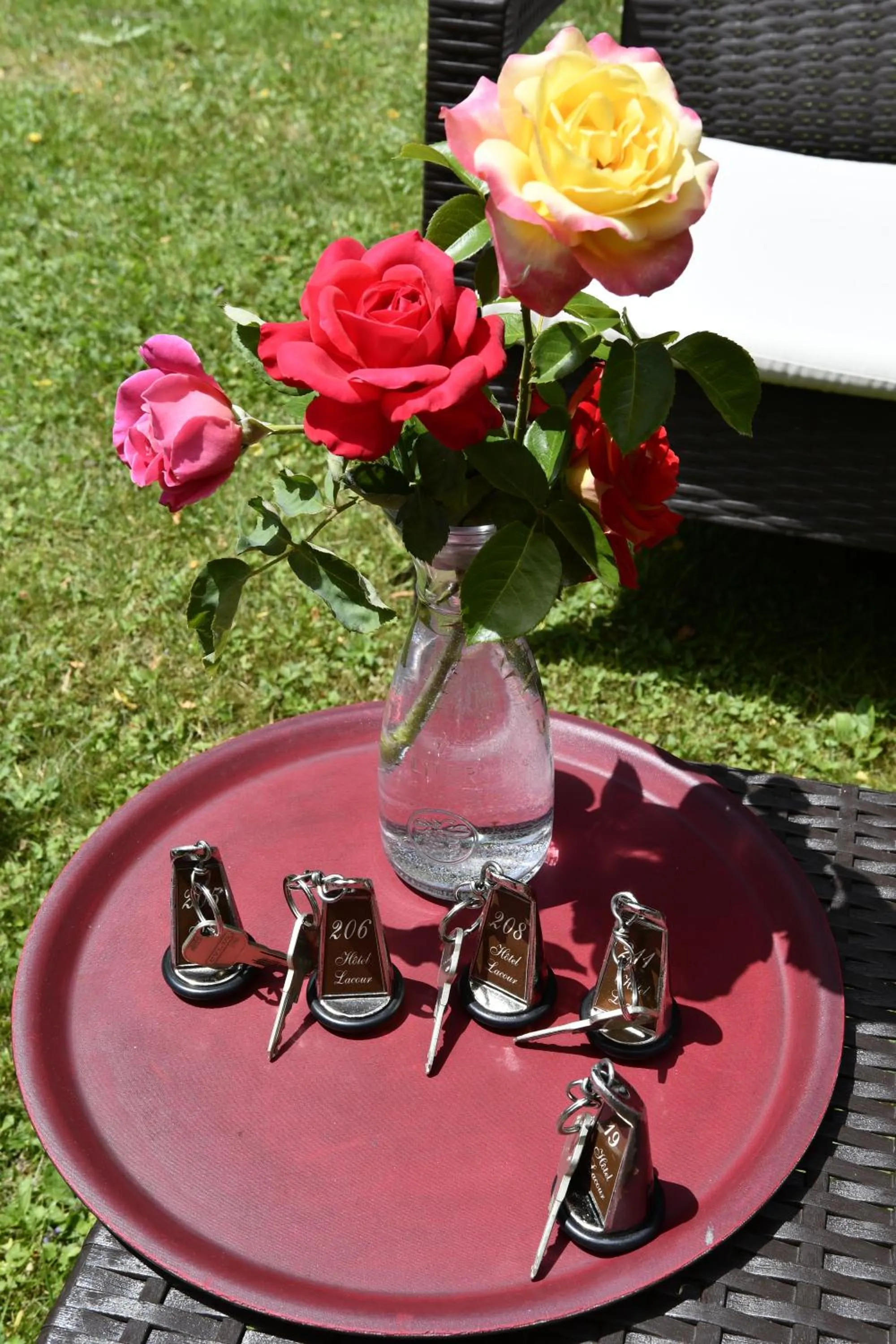 Decorative detail in Hôtel Lacour