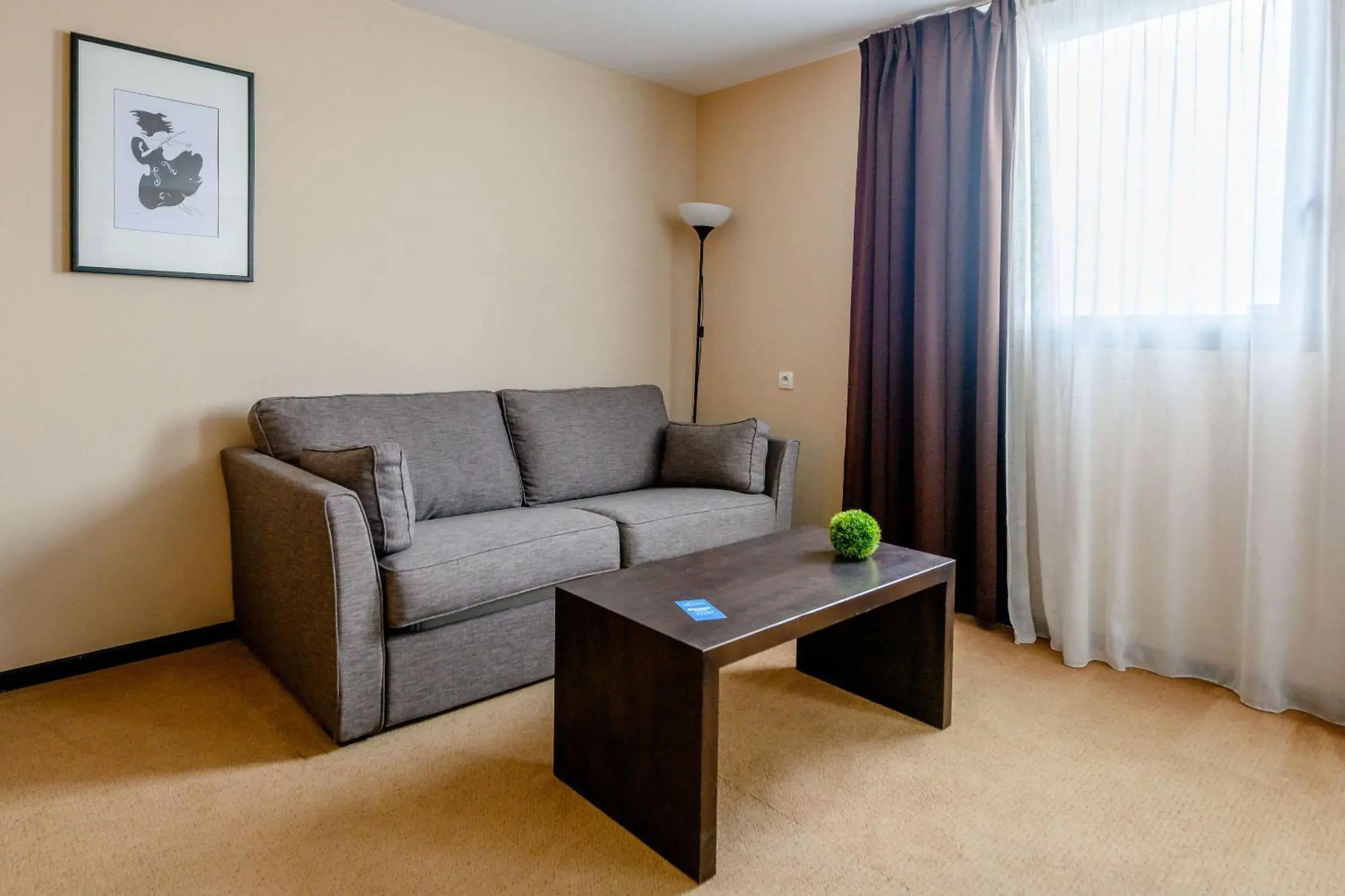 Bedroom in Comfort Aparthotel Bordeaux Begles Arena Bedroom in Comfort Aparthotel Bordeaux Begles Arena