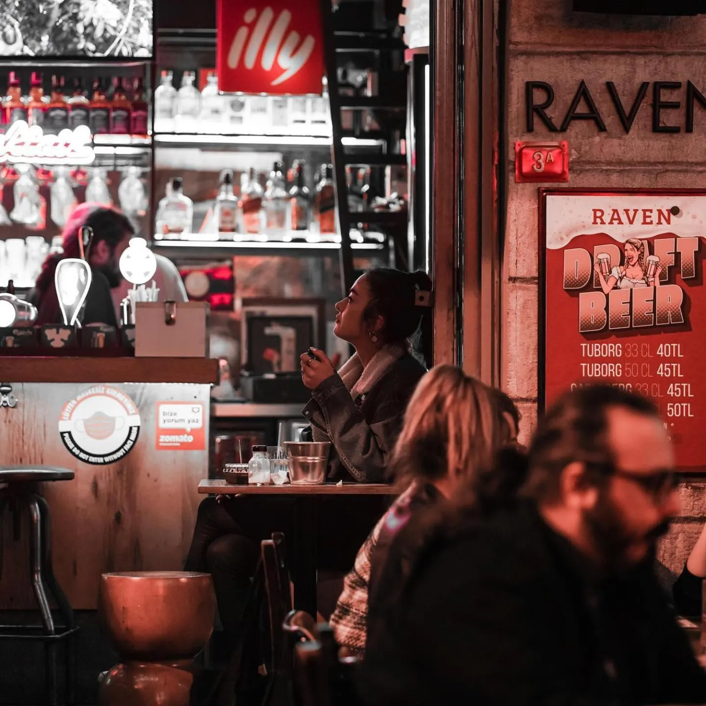 Lounge or bar in Raven Suites Taksim