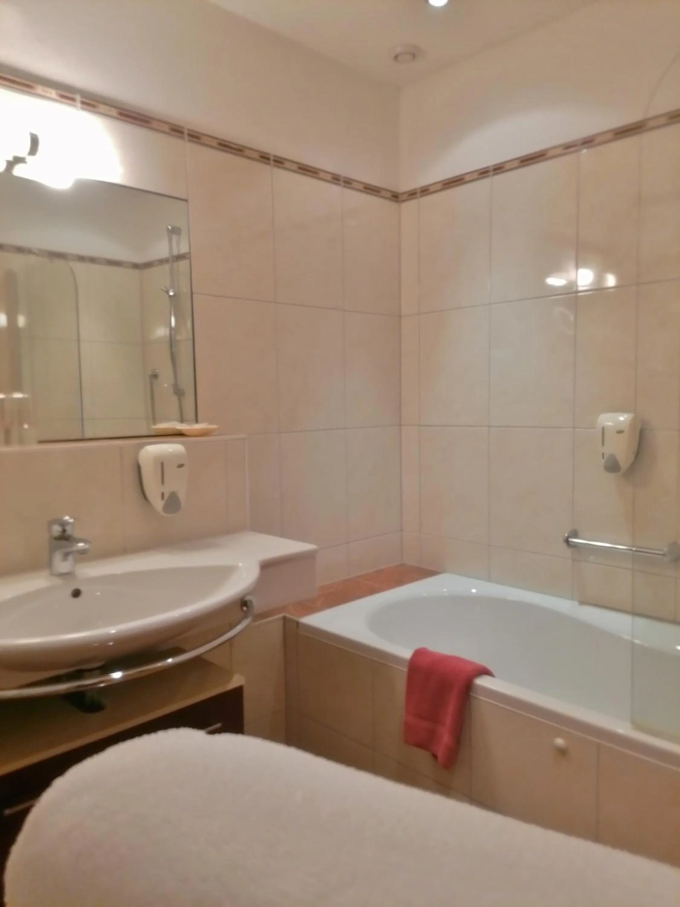 Bathroom in Hotel Sportalm