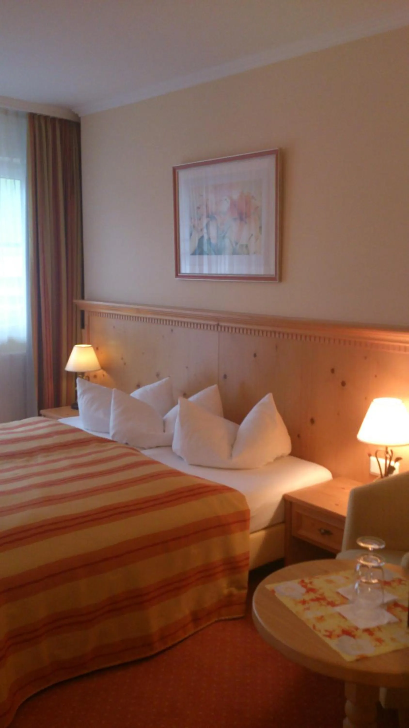 Bed in Hotel Sportalm