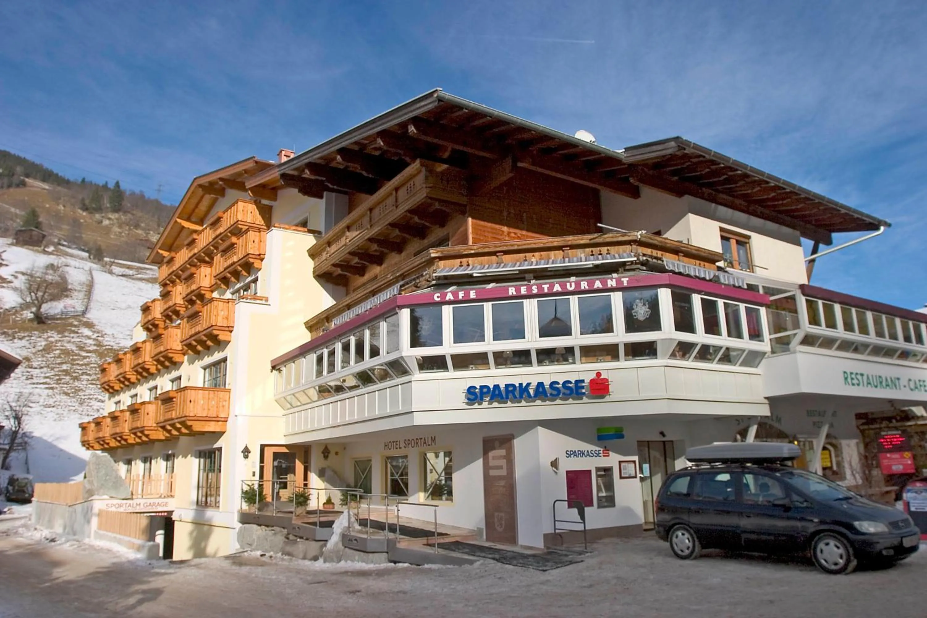 Property building in Hotel Sportalm
