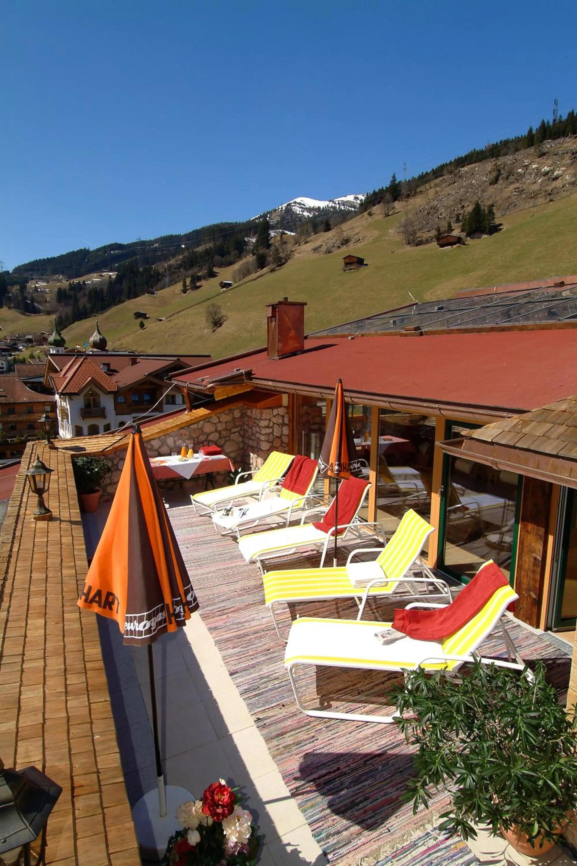 Balcony/Terrace in Hotel Sportalm