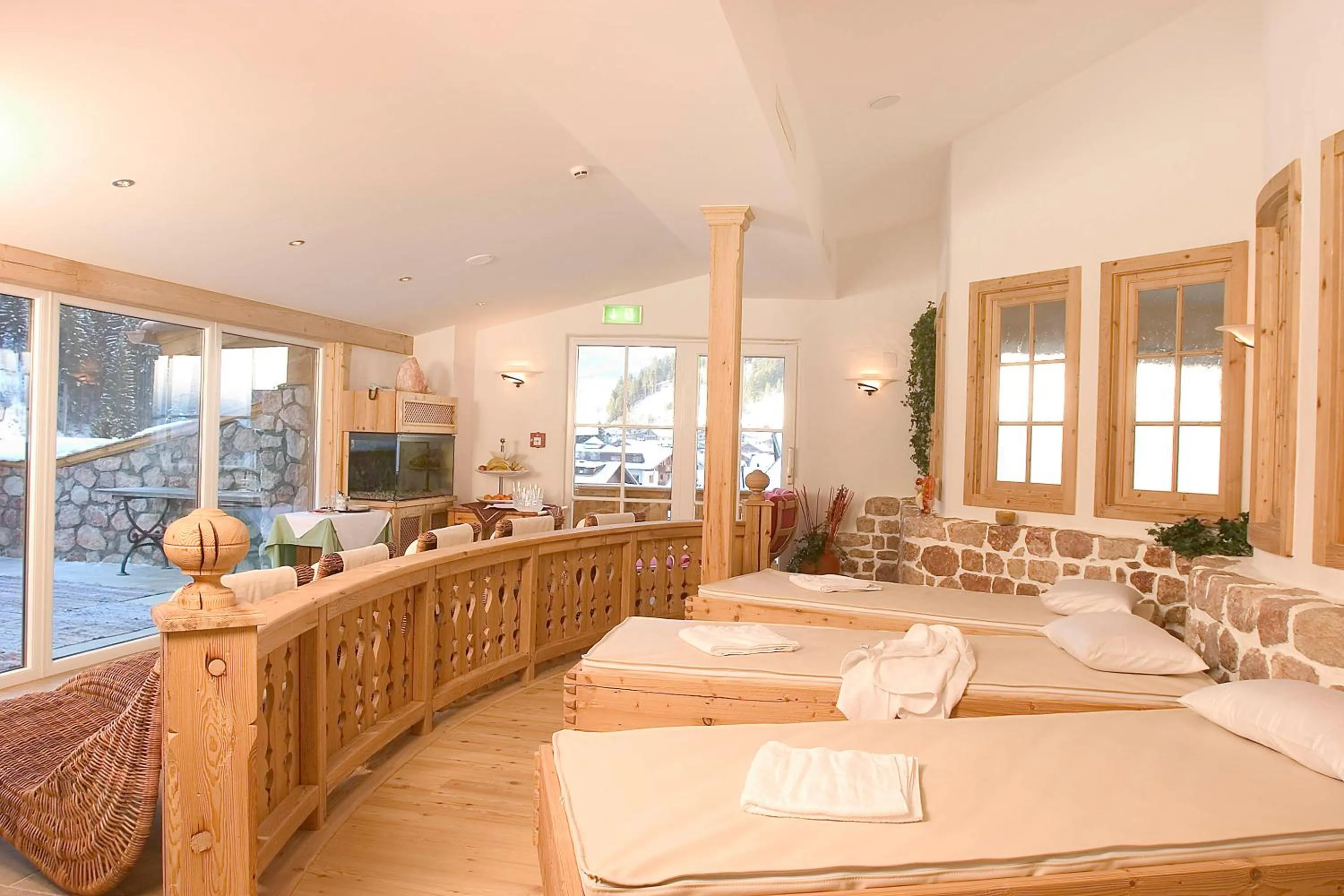 Spa and wellness centre/facilities in Hotel Sportalm