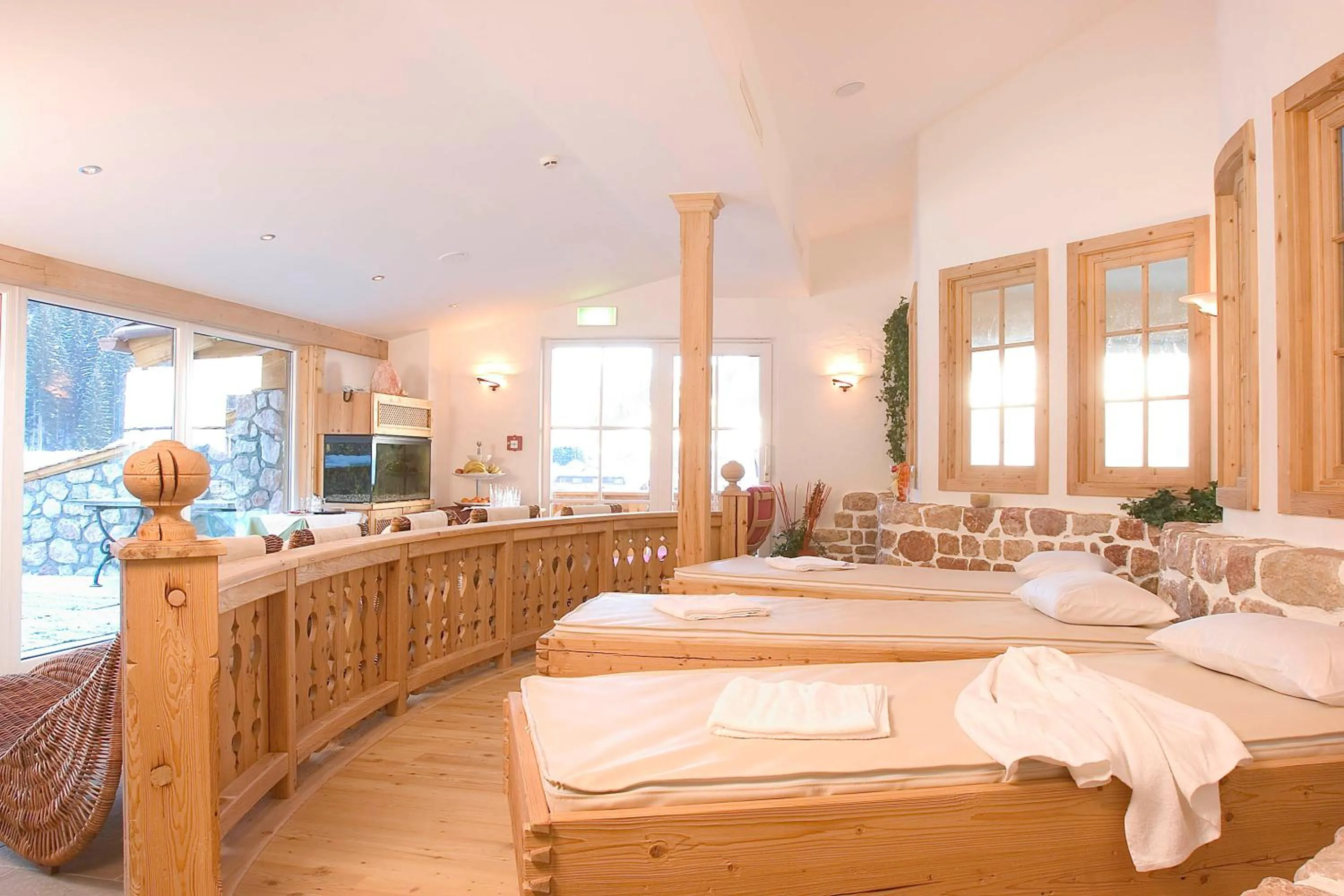 Spa and wellness centre/facilities, Bed in Hotel Sportalm